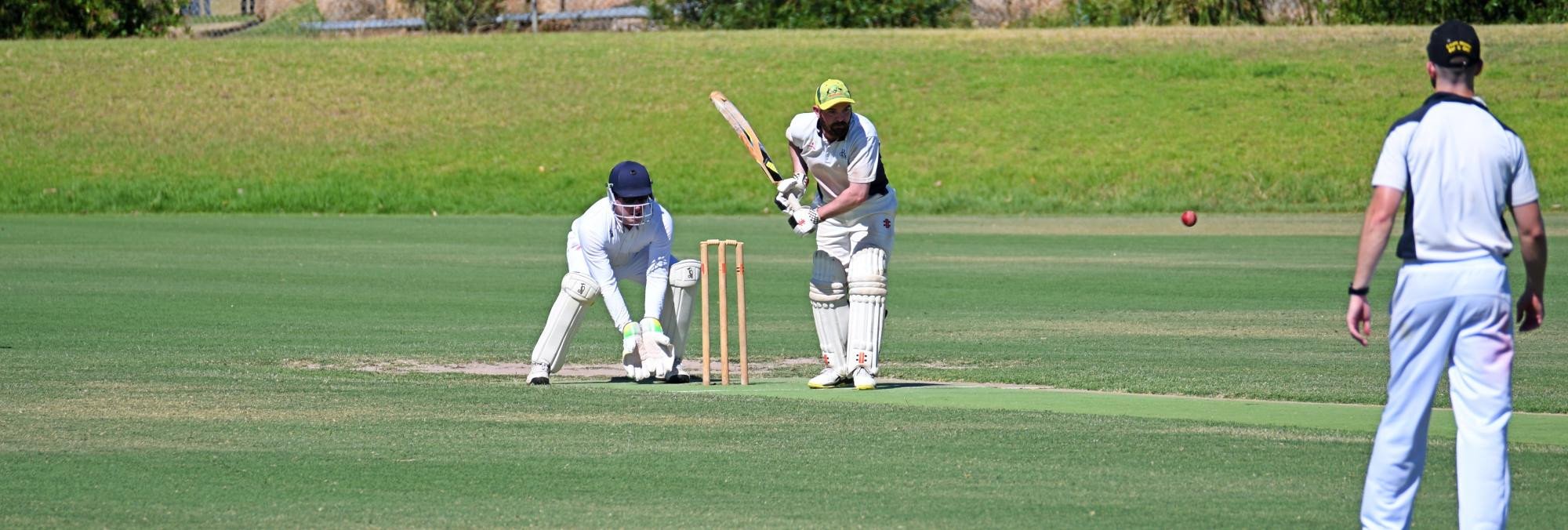 Glen Cosgriff in action for Rhymney/Moyston. Picture by Ben Fraser
