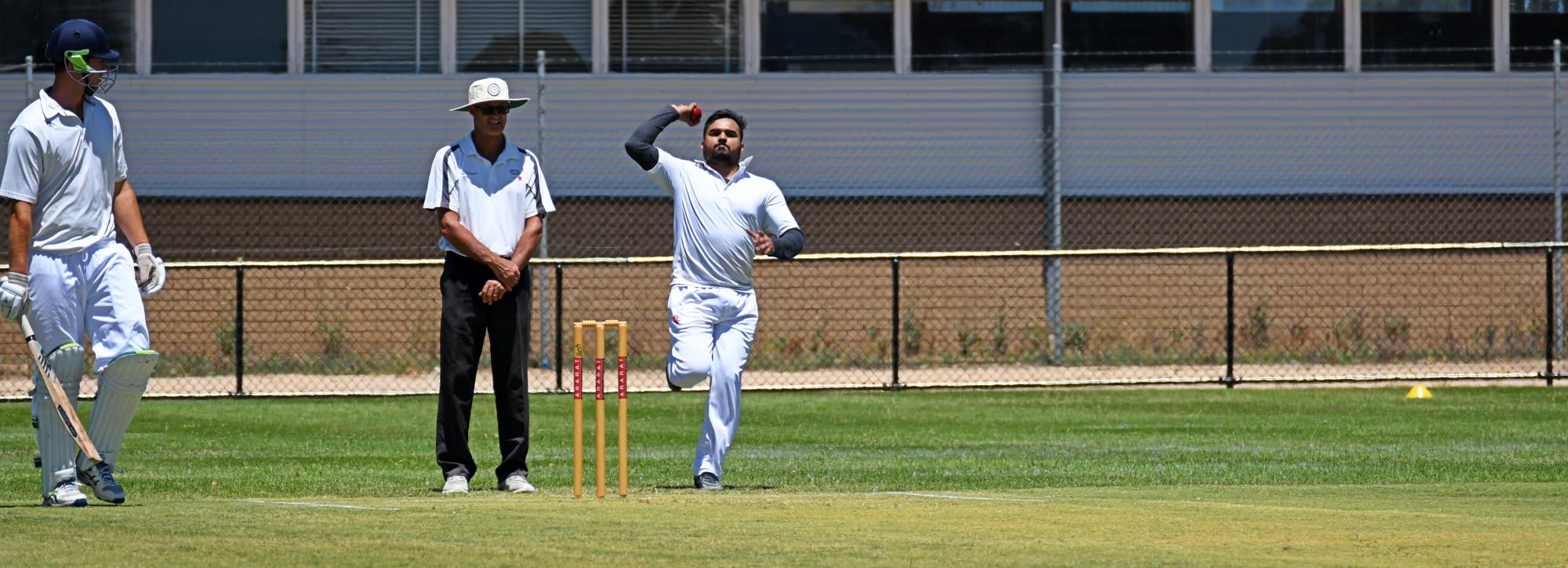 Dinesh Borase has been effective with the ball for St Andrews, taking eight wickets at an average of 9.5 runs. Picture by Ben Fraser