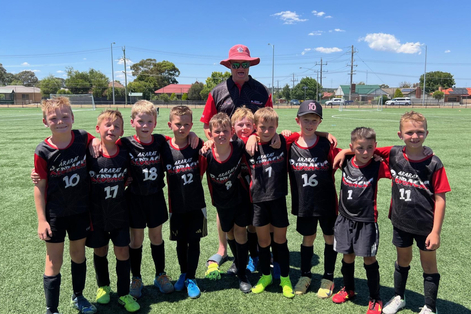 Twelve Ararat boys showcased their skills in the Major League Junior Soccer Summer 6s tournament in Ballarat from January 20-21. Picture supplied