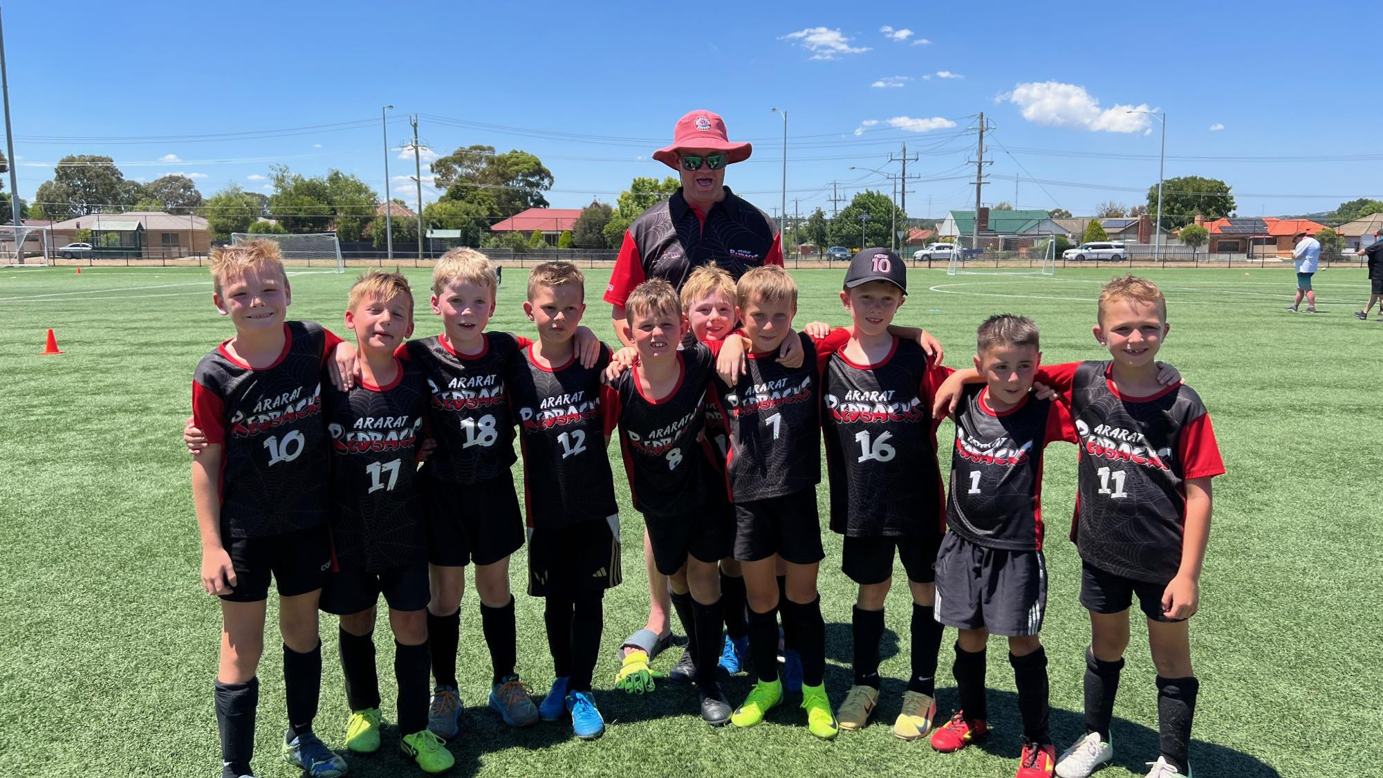 Twelve Ararat boys showcased their skills in the Major League Junior Soccer Summer 6s tournament in Ballarat from January 20-21. Picture supplied