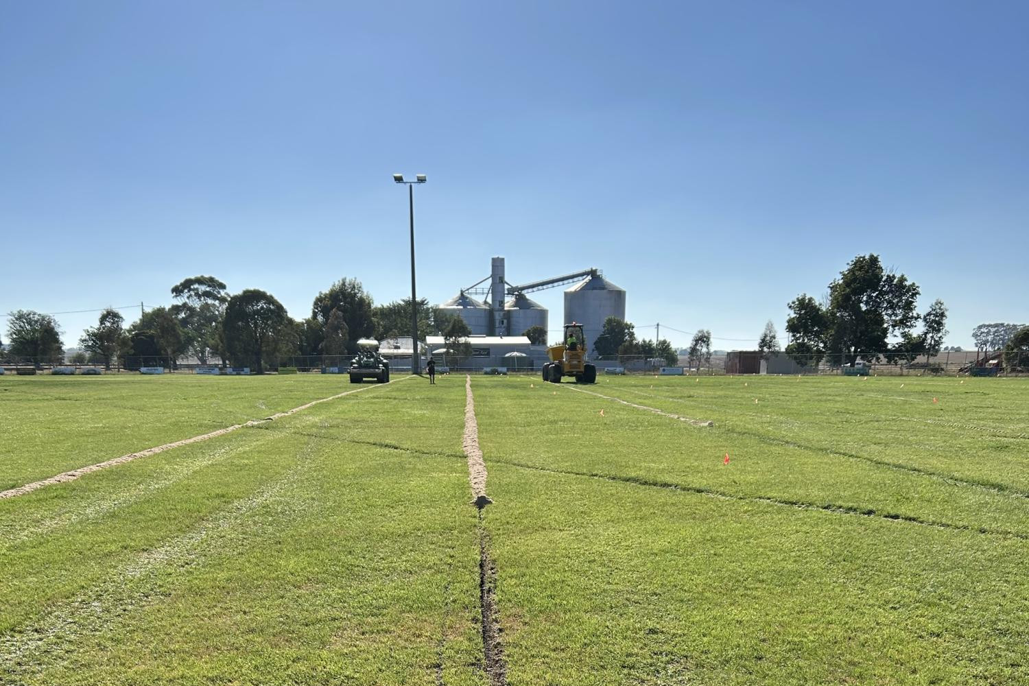 The $330,000 Tatyoon Recreation Reserve upgrade is nearing its final stages. Picture supplied 