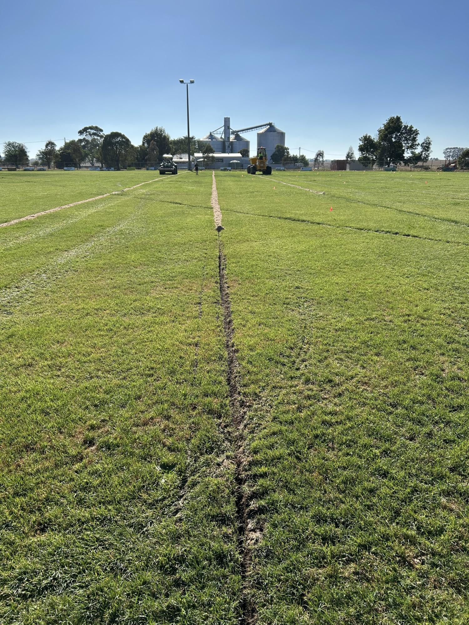 The $330,000 Tatyoon Recreation Reserve upgrade is nearing its final stages. Picture supplied