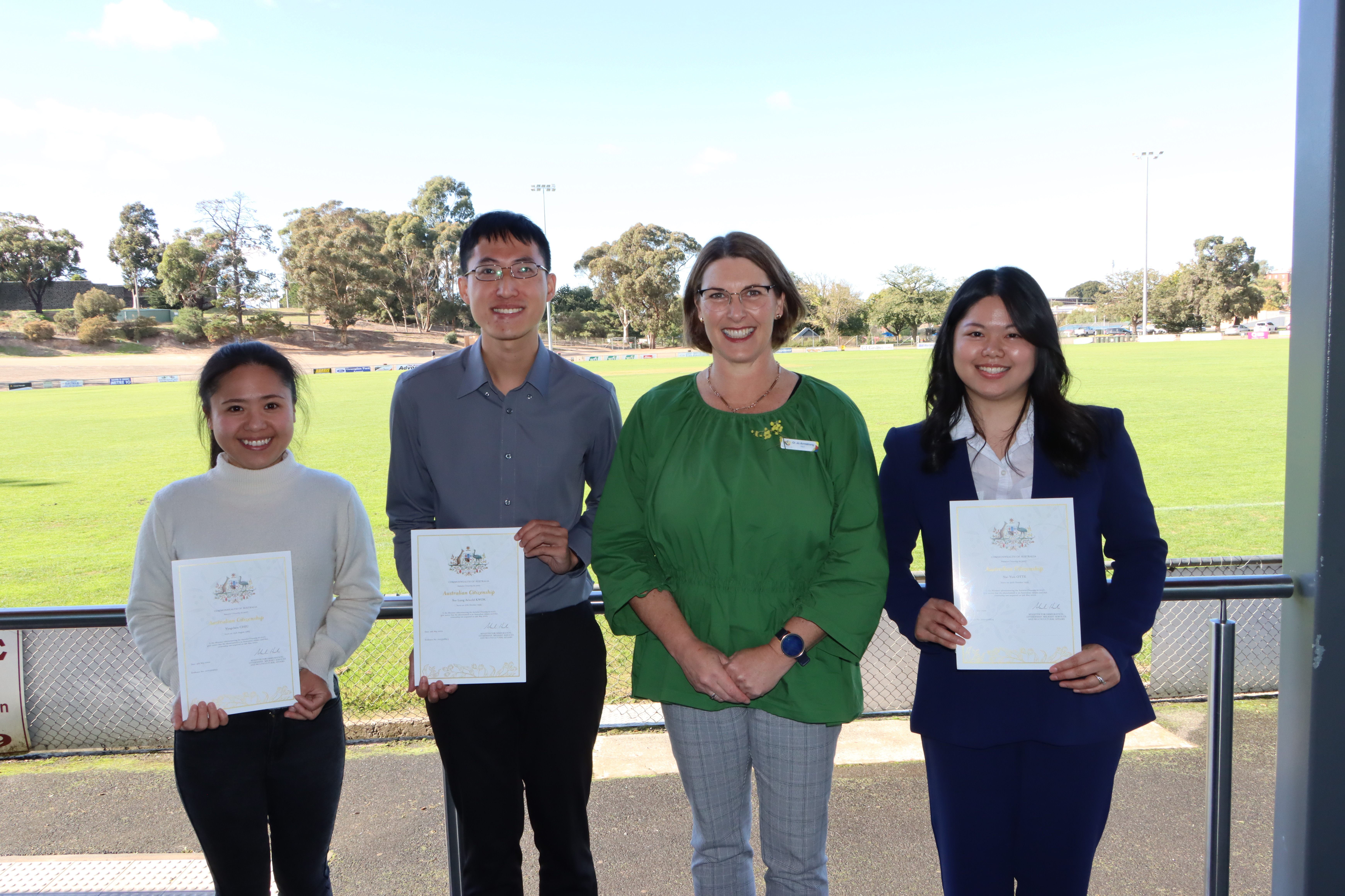 Council welcomes three new citizens - feature photo