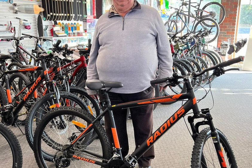 Community rallies to get Noel a new bike - feature photo