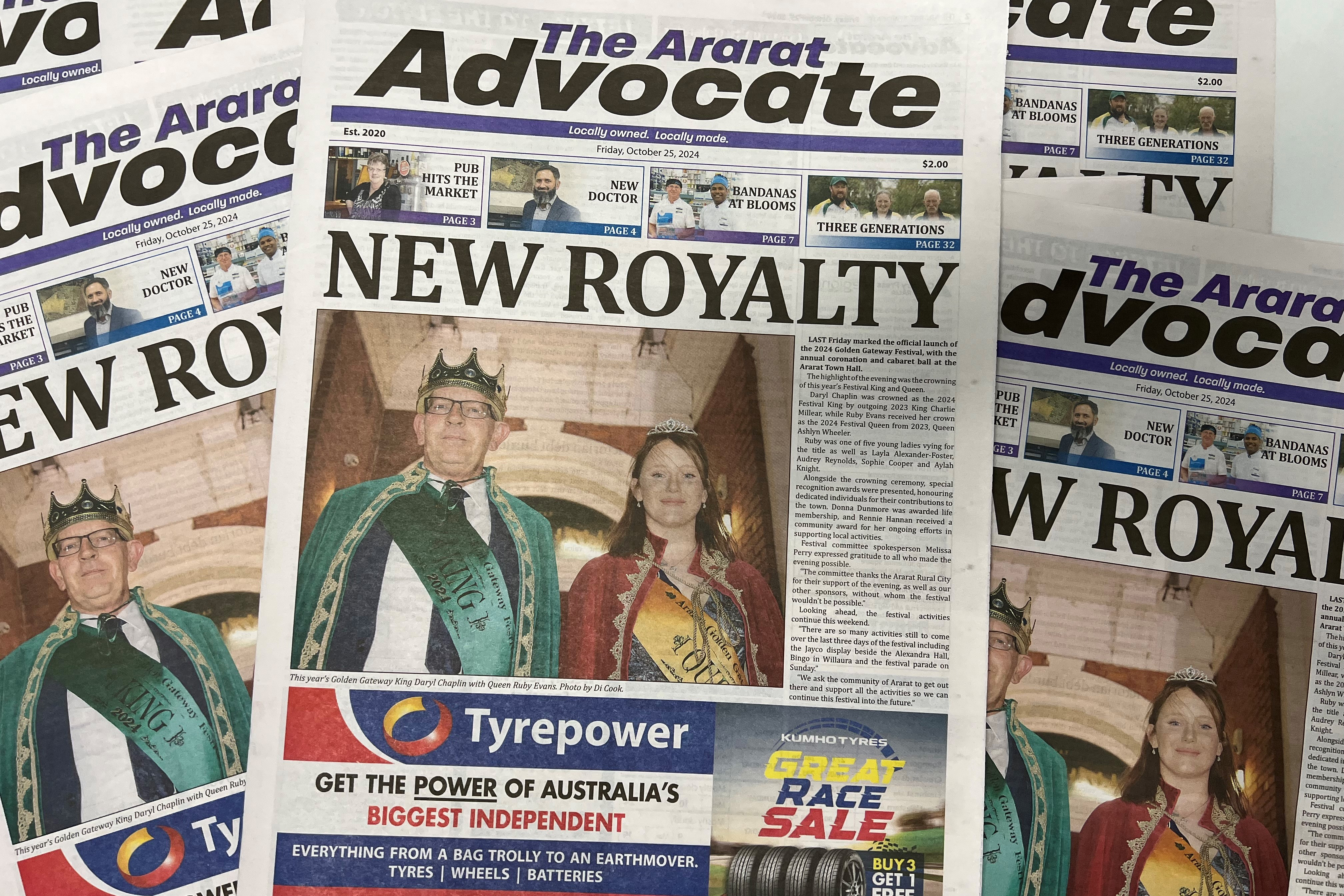 Pick up the Advocate today - feature photo
