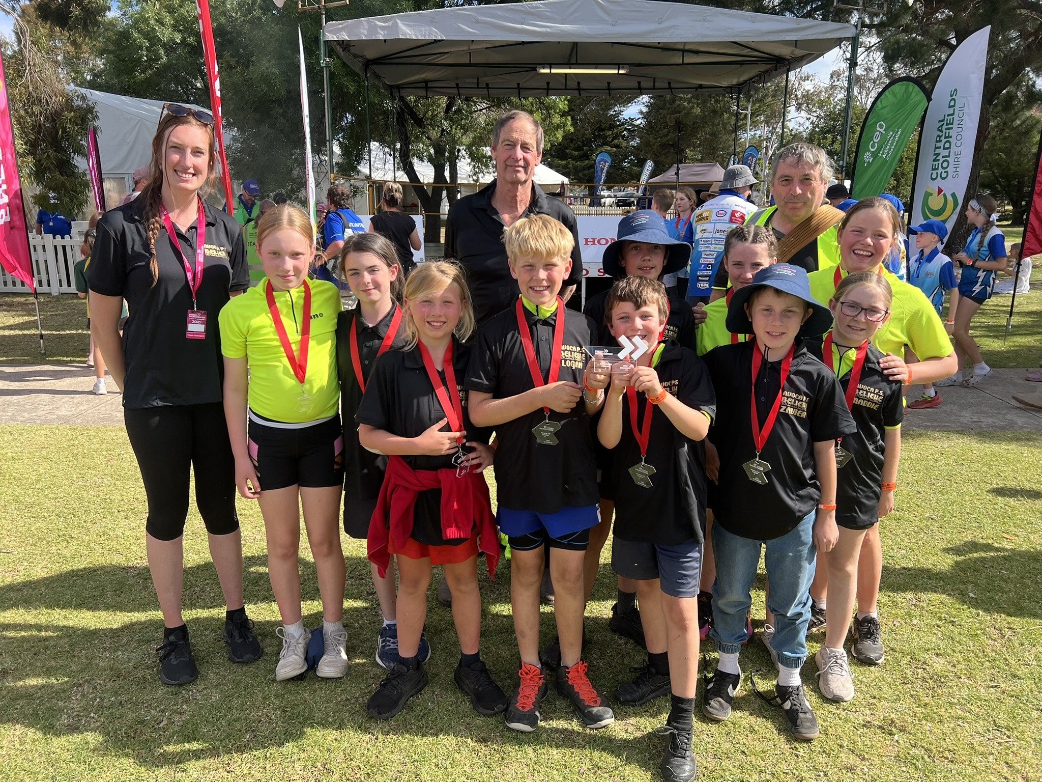 Avoca Believe after being crowned overall runners up.