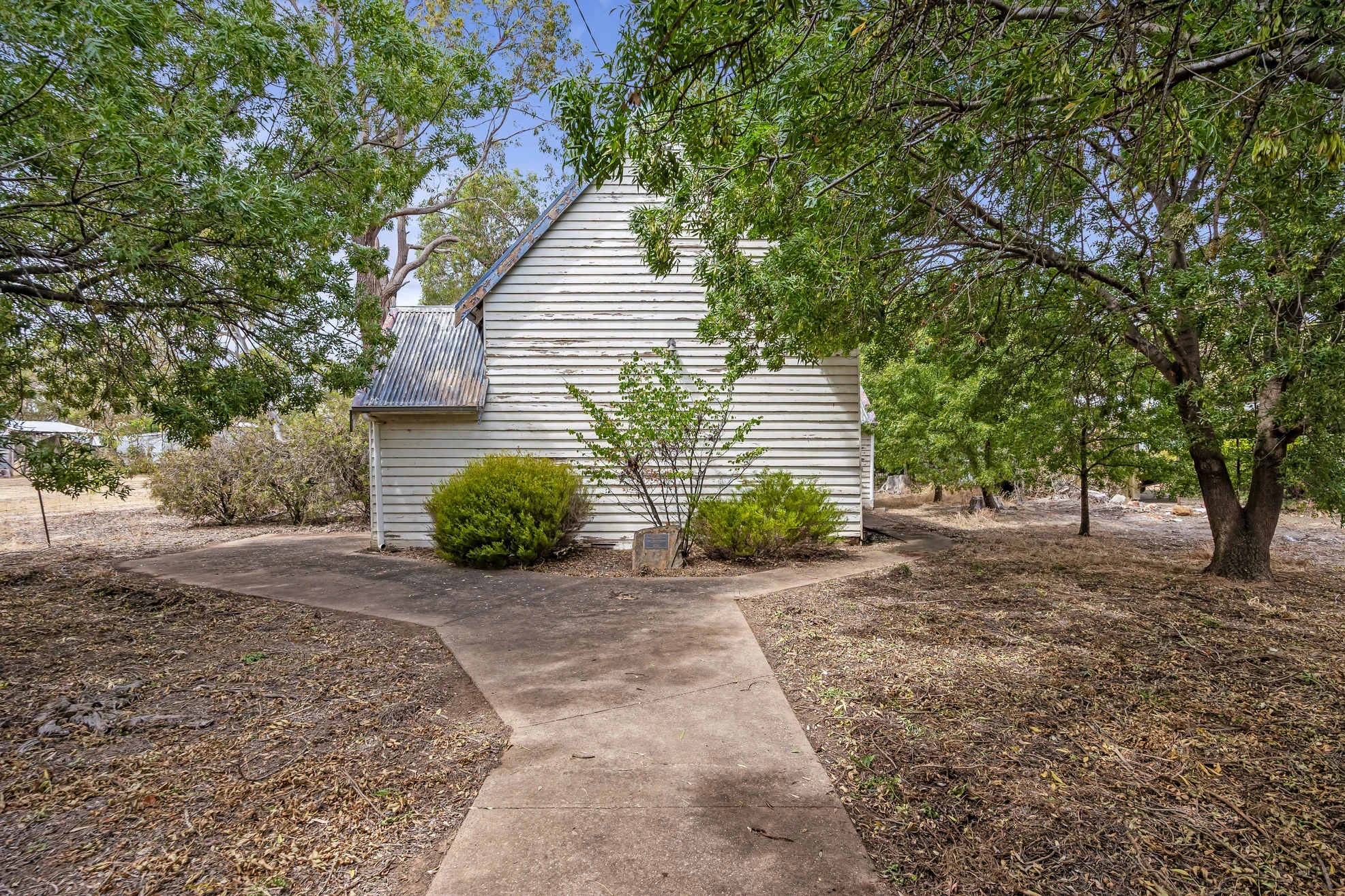 The former Church of Christ has served the Navarre community for well over 100 years.