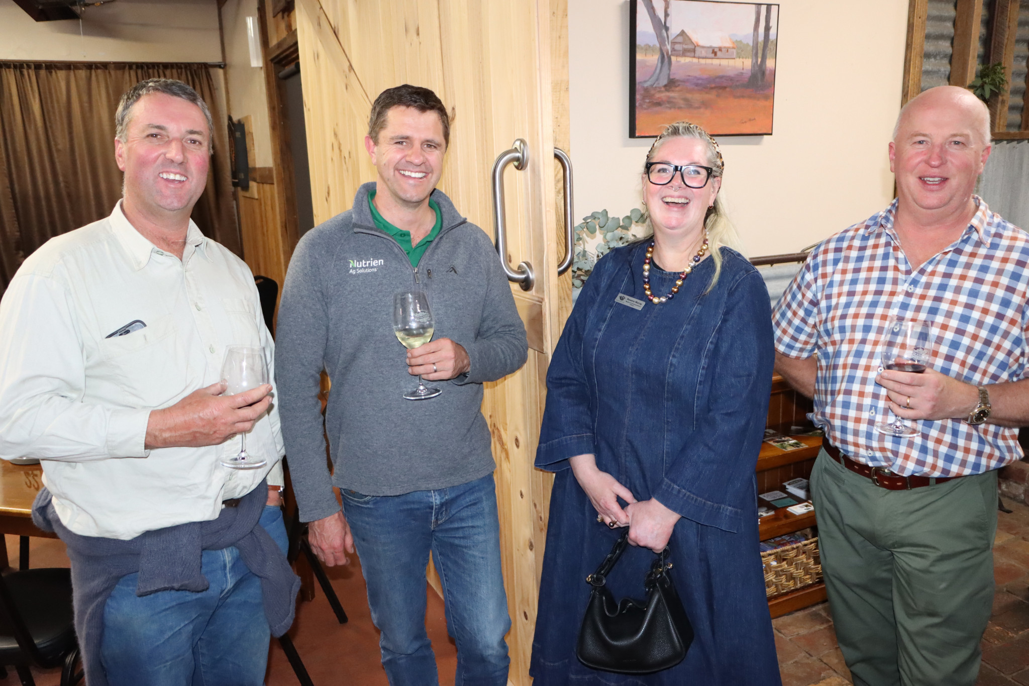 Cam Conboy, Duncan Thomas, Rowena Murray and Jason Hosemans.