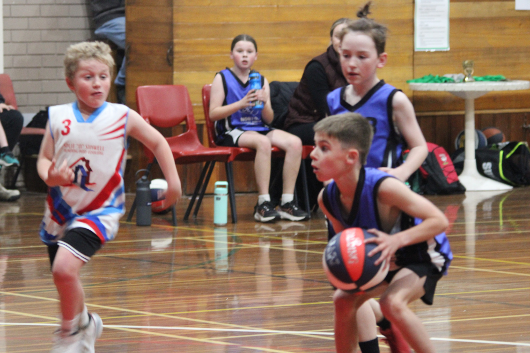 Rex Homden scored four points for NFB. PHOTO: CHRIS GRAETZ