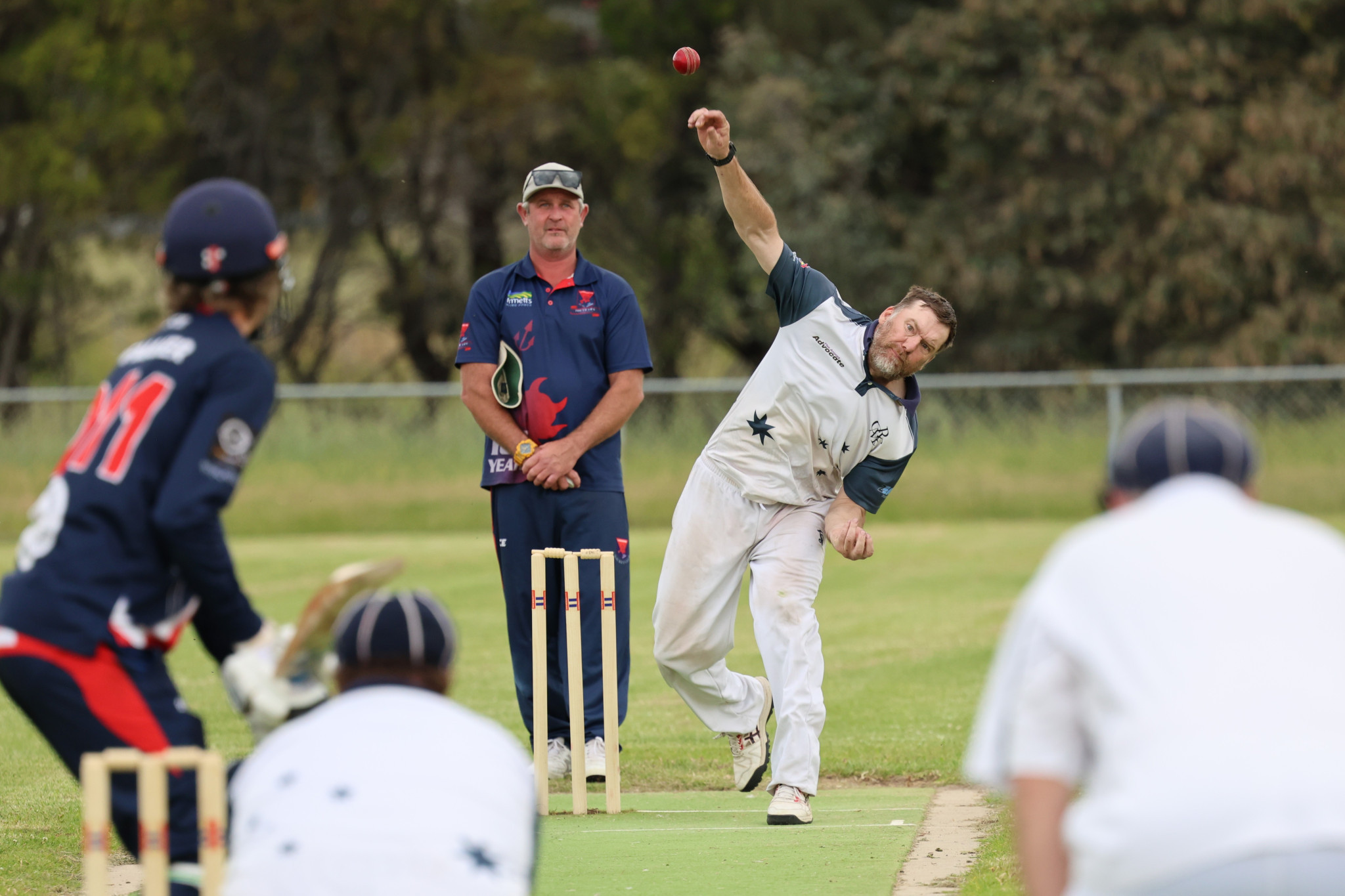Daniel Taylor leads the way with bat and ball for Rhymney Moyston with 163 runs and 10 wickets.