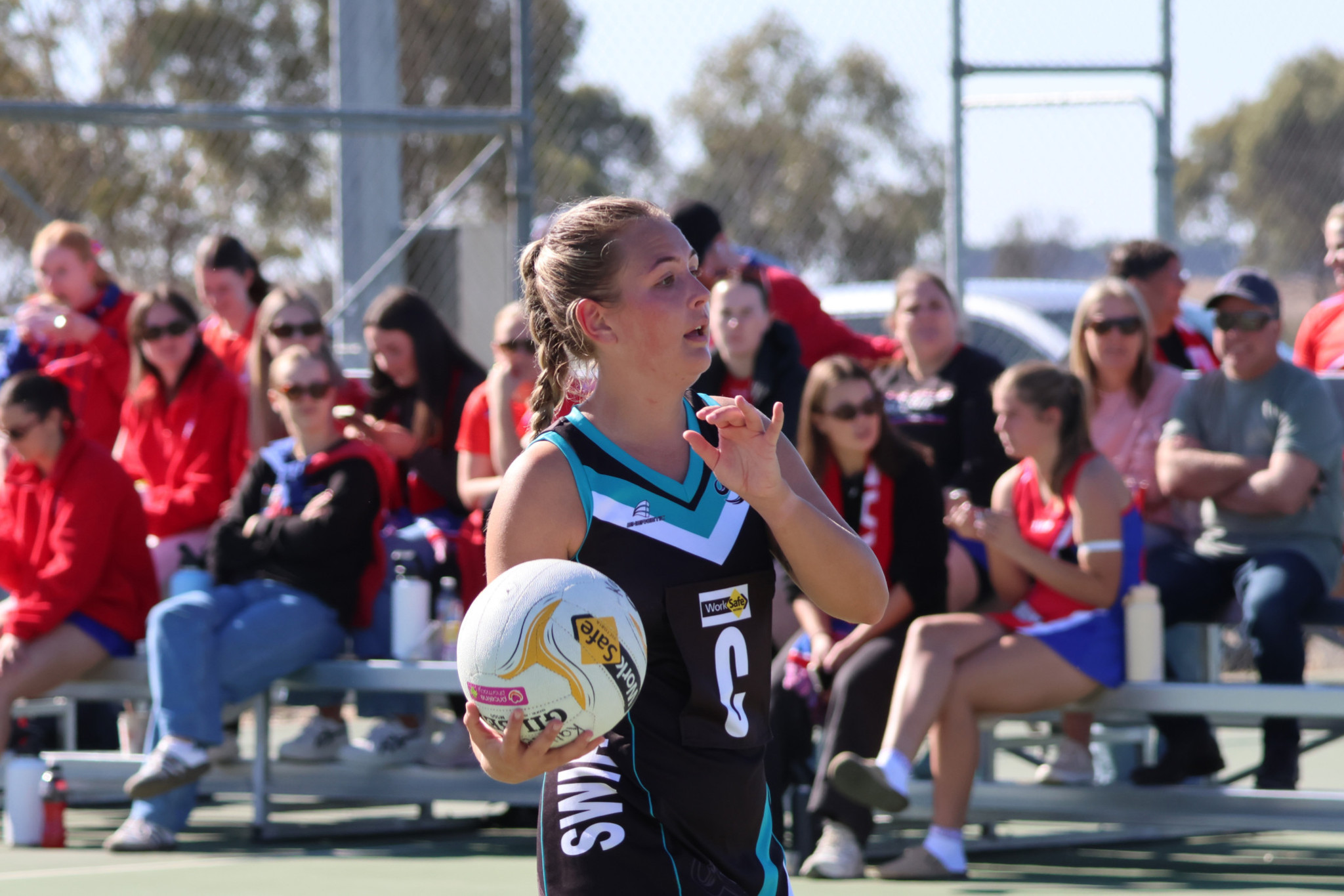 Boag in action. Photo: Trish Ralph