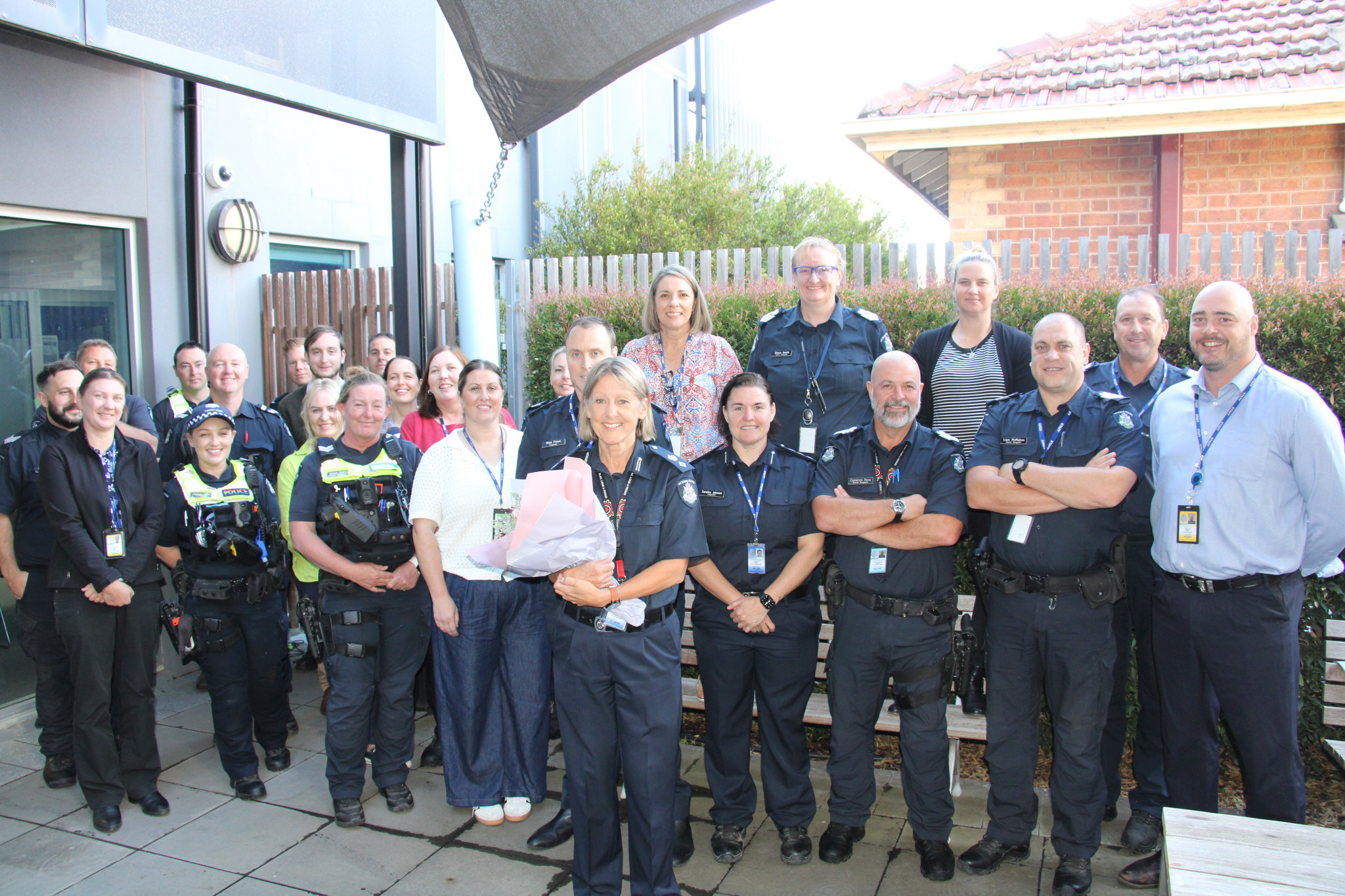 Superintendent Sharon McCrory celebrates 40 years of service with Ararat and surrounding police.