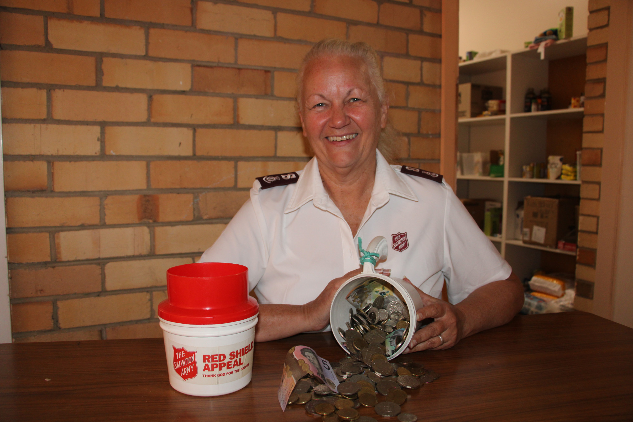 Major Jacky Targett hopes Ararat locals can dig deep this year to support those in need.