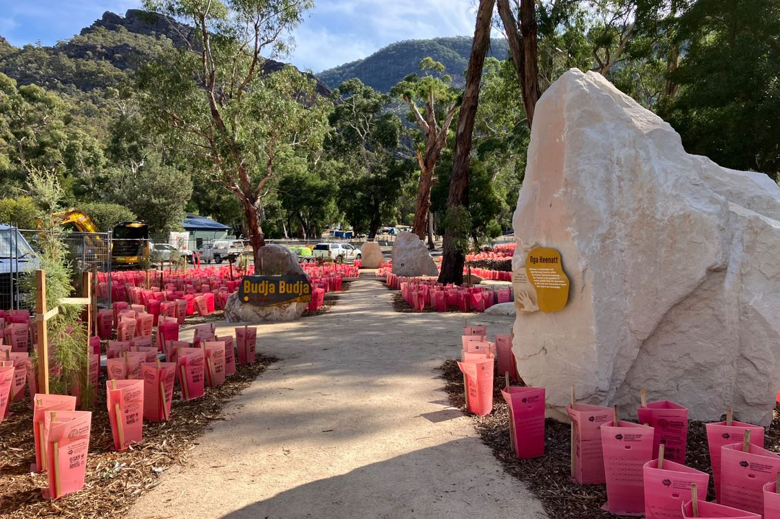 Parks Victoria has provided improved links to the Grampians Peak Trail starting at Halls Gap.