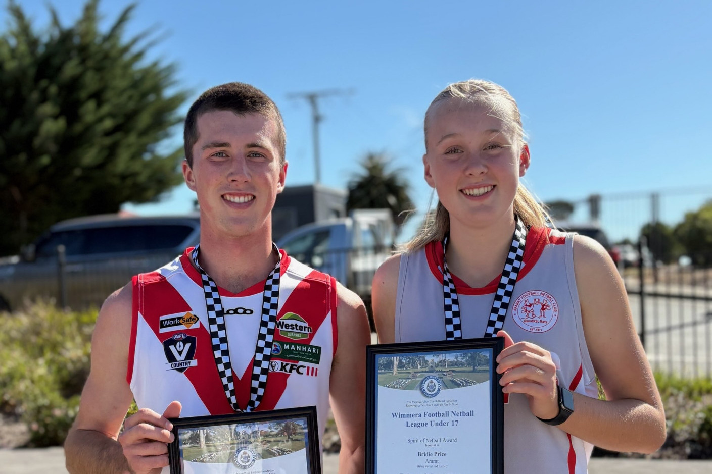 Cousins receive Spirit of Sport Awards - feature photo