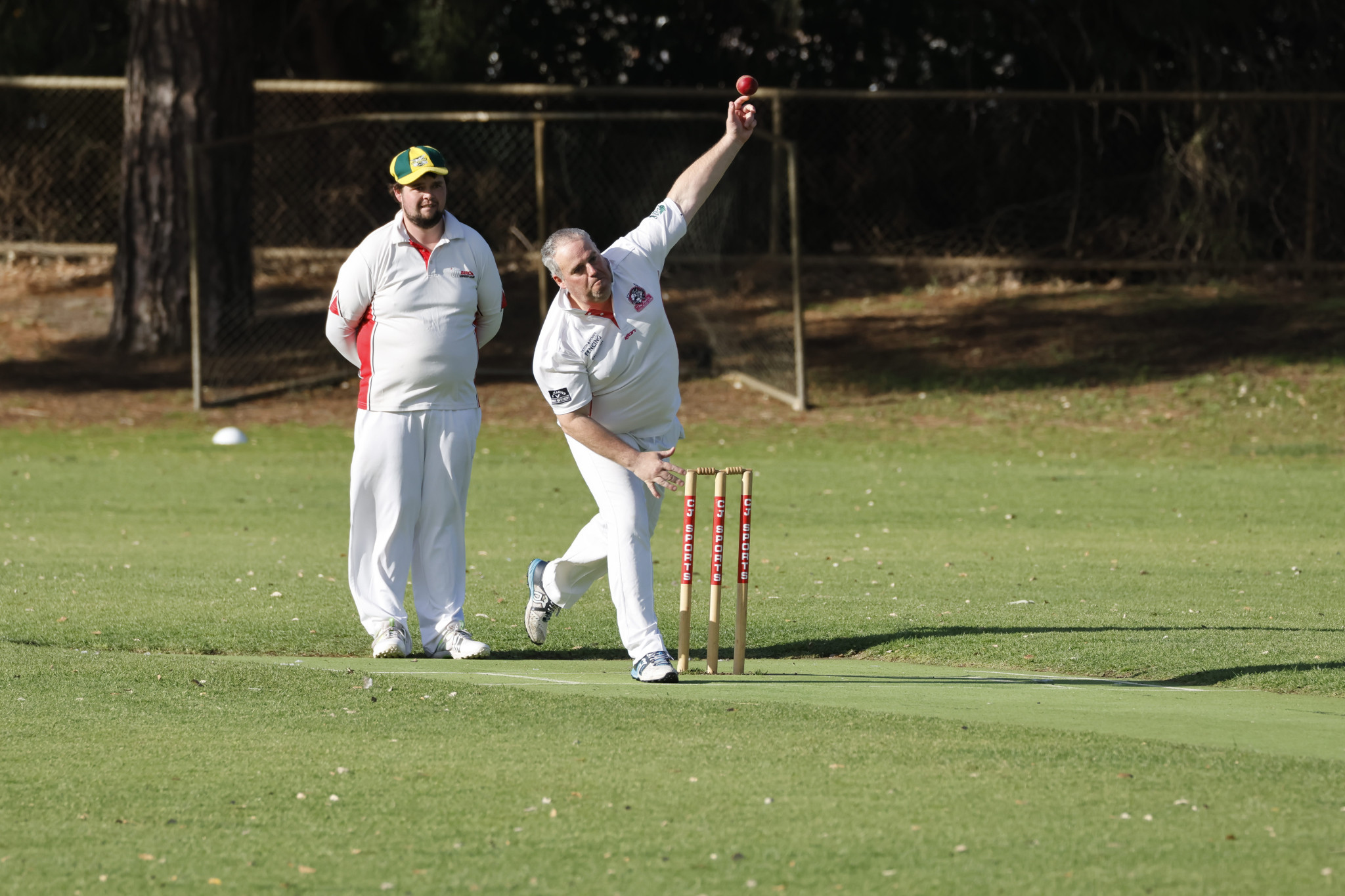 St Arnaud's Mick Stones finished with figures of 1/13 (7) against Birchip.