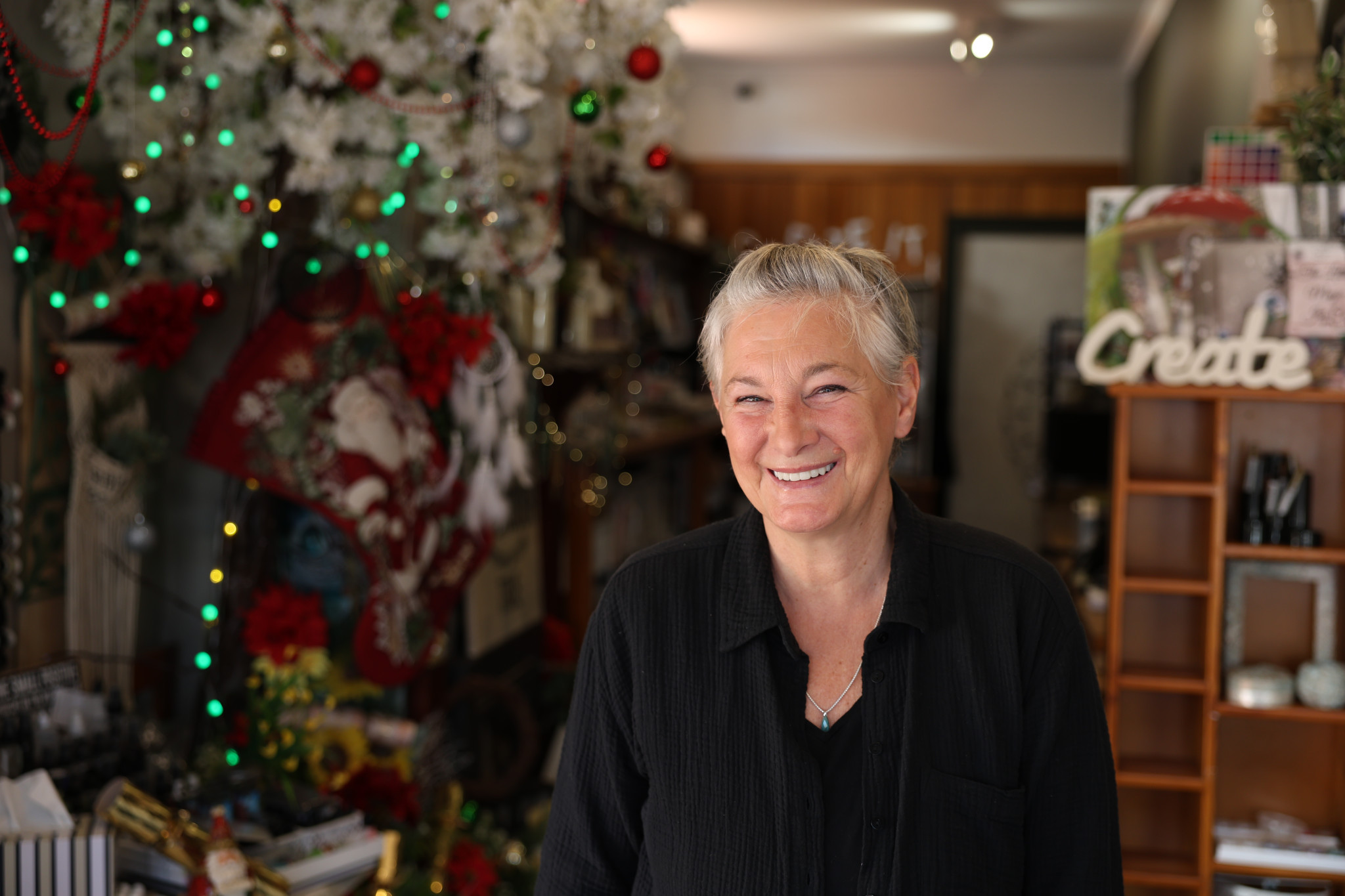 Loretta Healy offers fun social art workshops at Create It Studios in Main Street, Stawell.