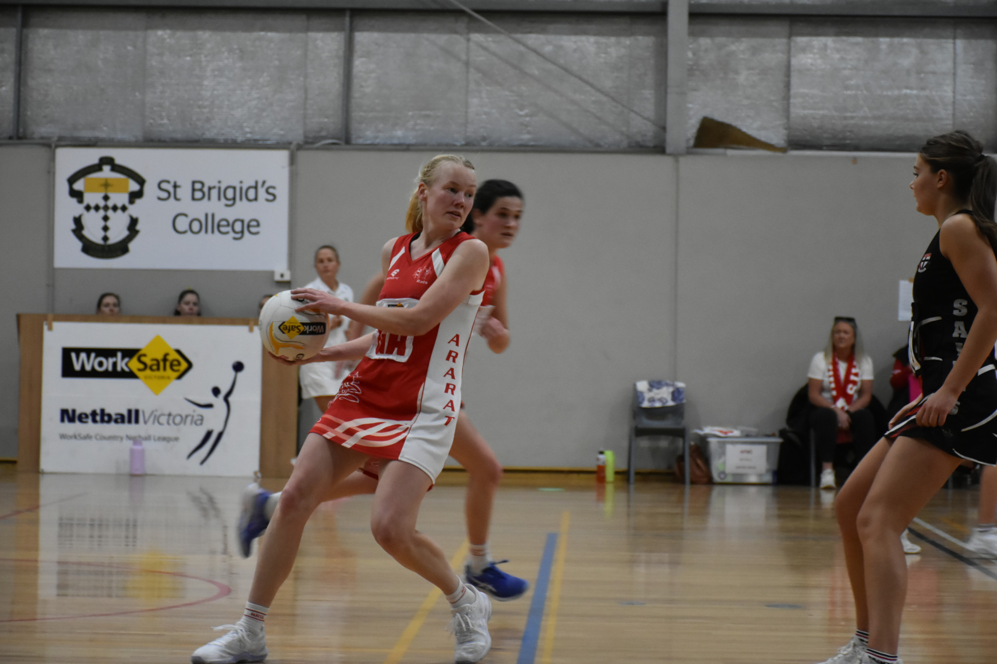 Maggie Astbury was sensational for the Rats scoring 24 goals. PHOTO: SHARON BASSET