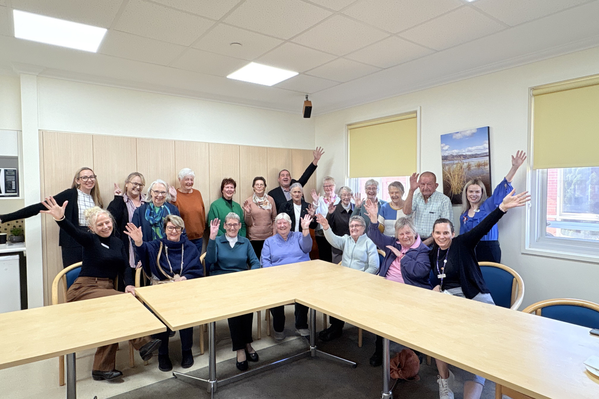 Grampians Health brought together its Stawell volunteers to thank them for a job well done.