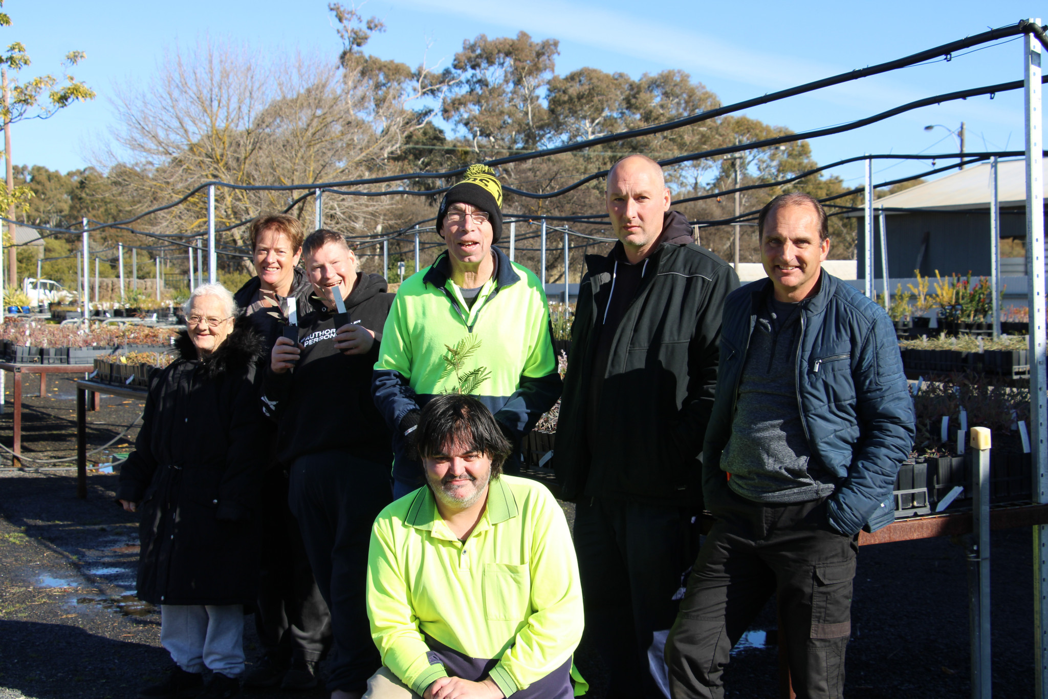 The Green Fingers team are helping bring residents backyards to life.