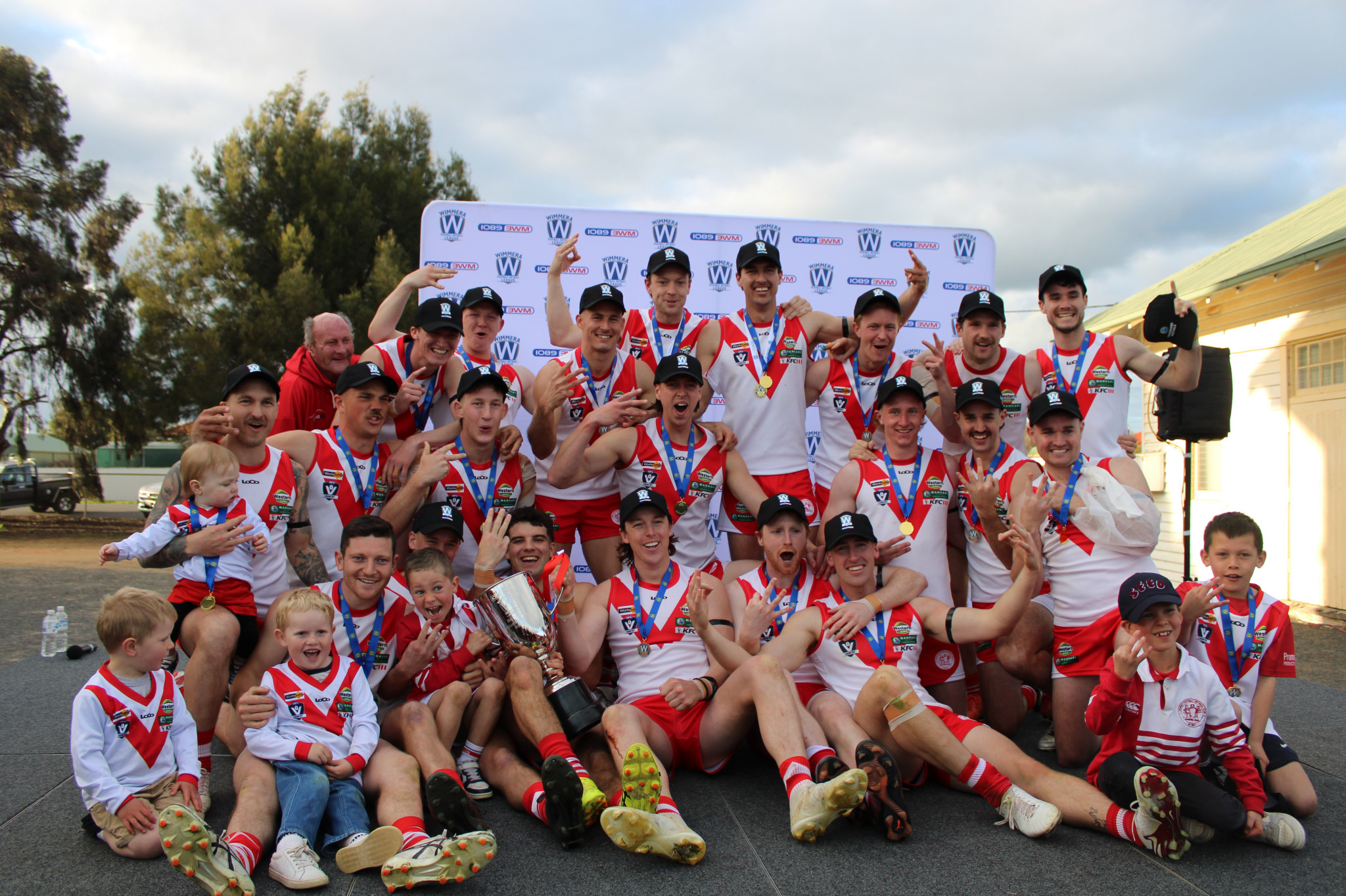 The Rats Celebrate. PHOTOS: CHRIS GRAETZ