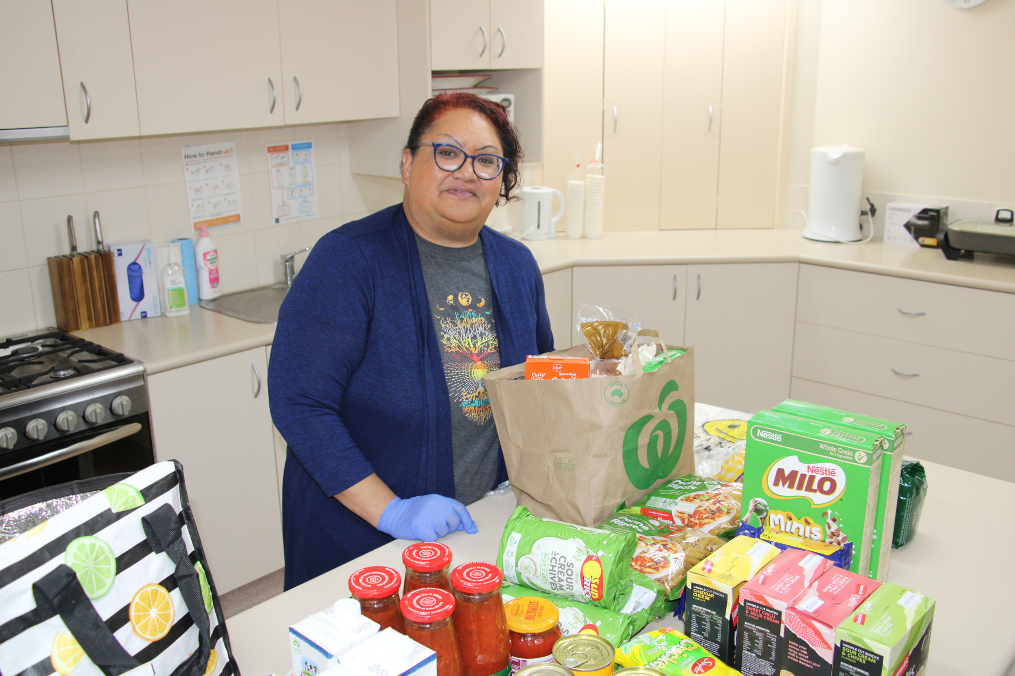 Carla Hutchinson is making sure locals don’t go hungry