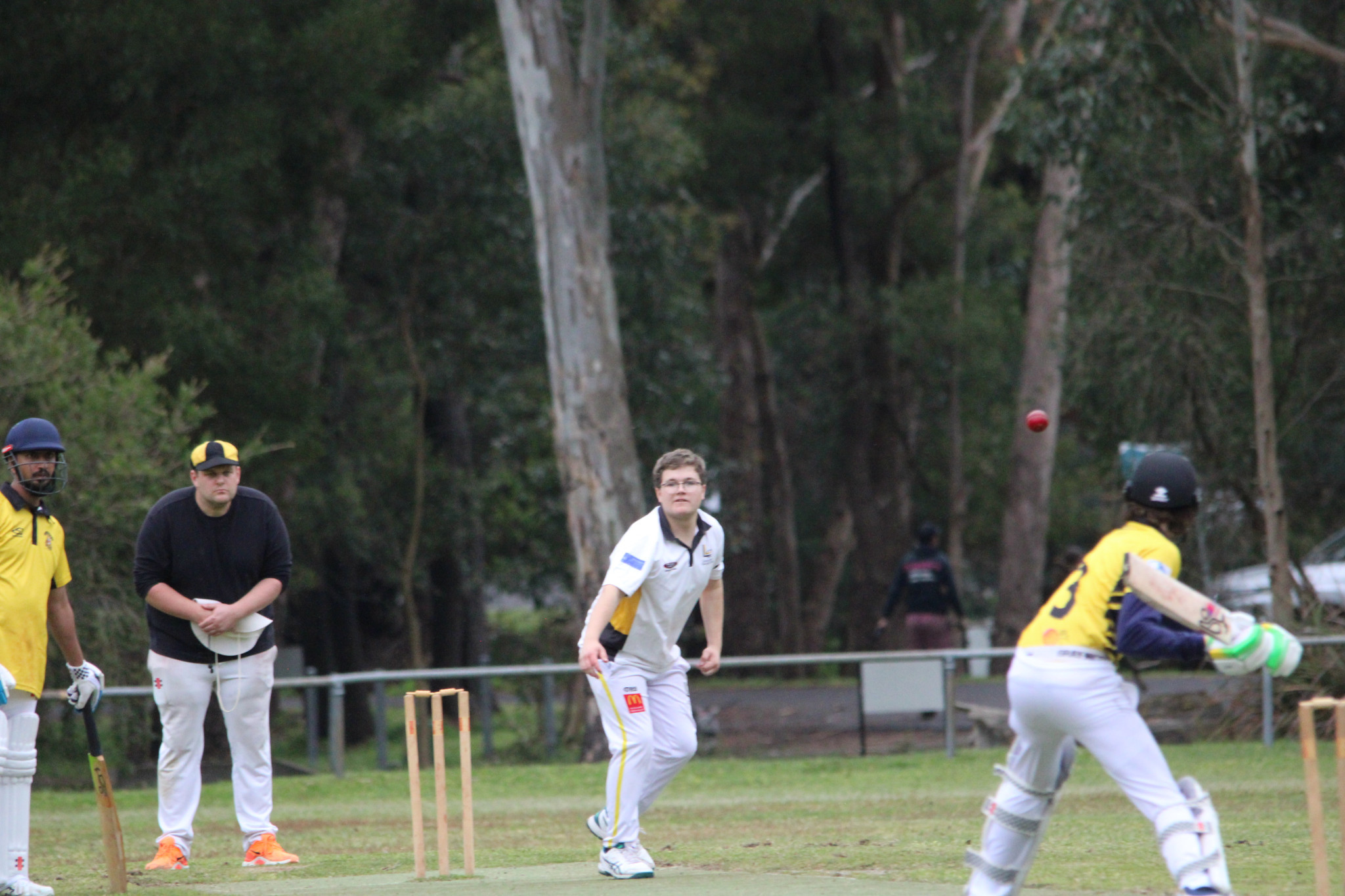 Kookaburras' Spencer Campbell was man-of-the-match with 3/16 (4) and 25 runs. PHOTO: CHRIS GRAETZ