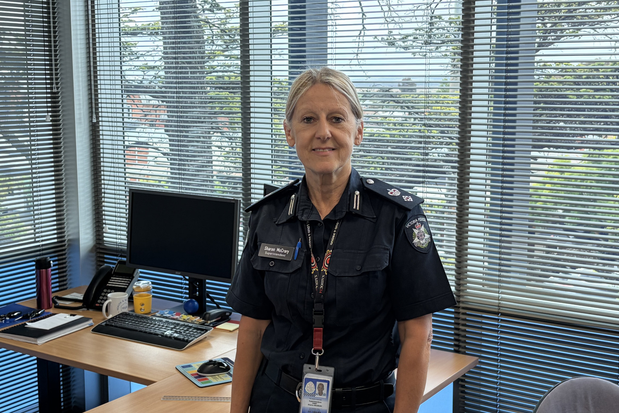 Superintendent Sharon McCrory officially retired on Friday, bringing to an end a 40 year police career.