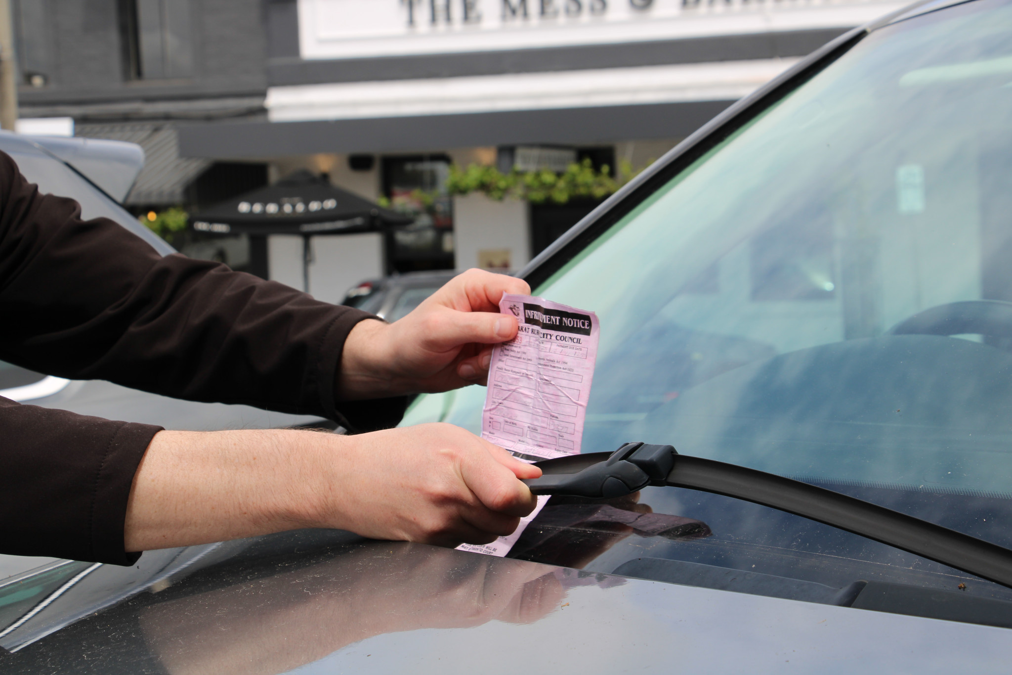 Council has started issuing $102 fines to people who overstay the two hour parking limit.