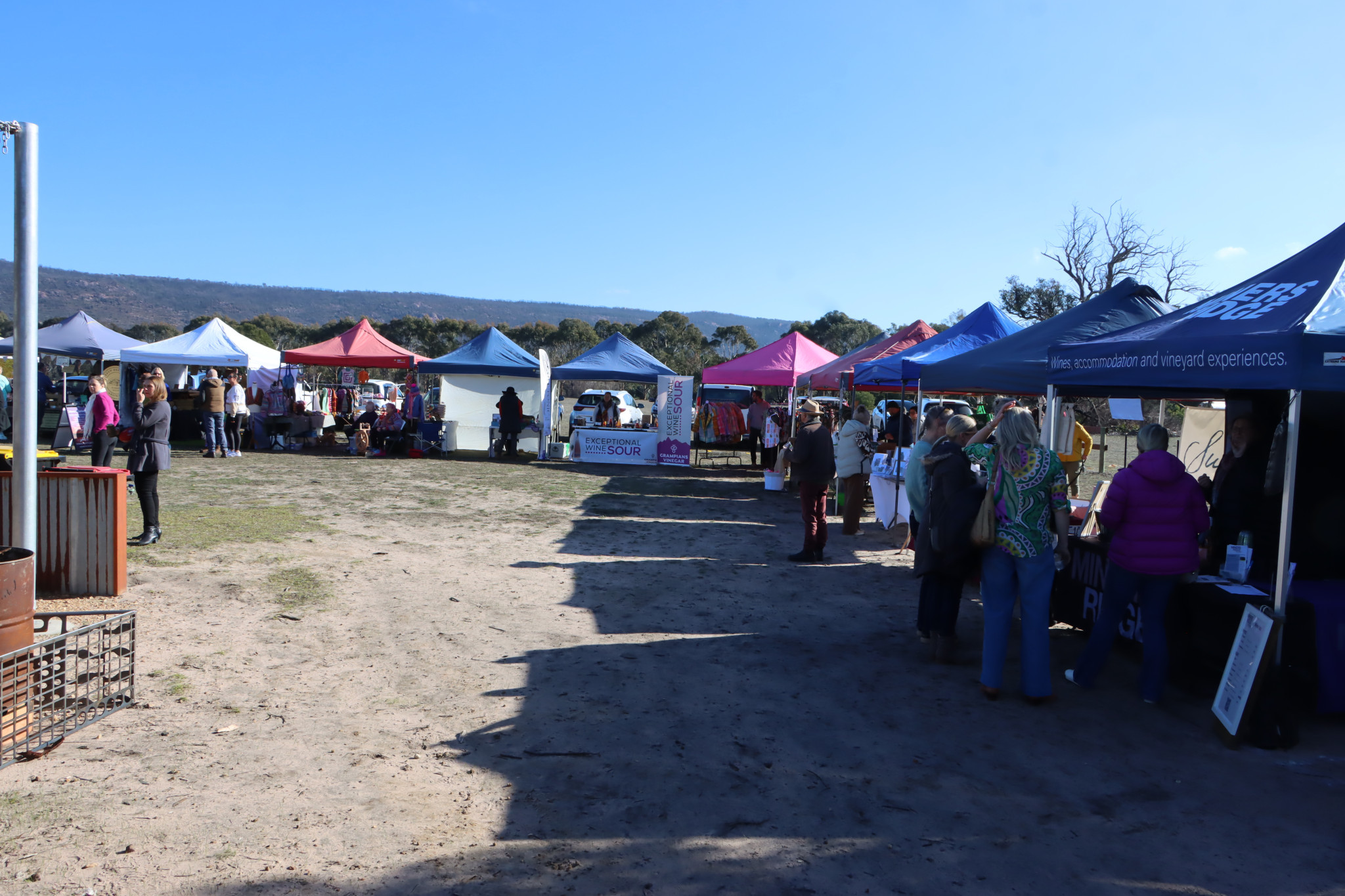Take Another Breath Grampians took on a market atmosphere.