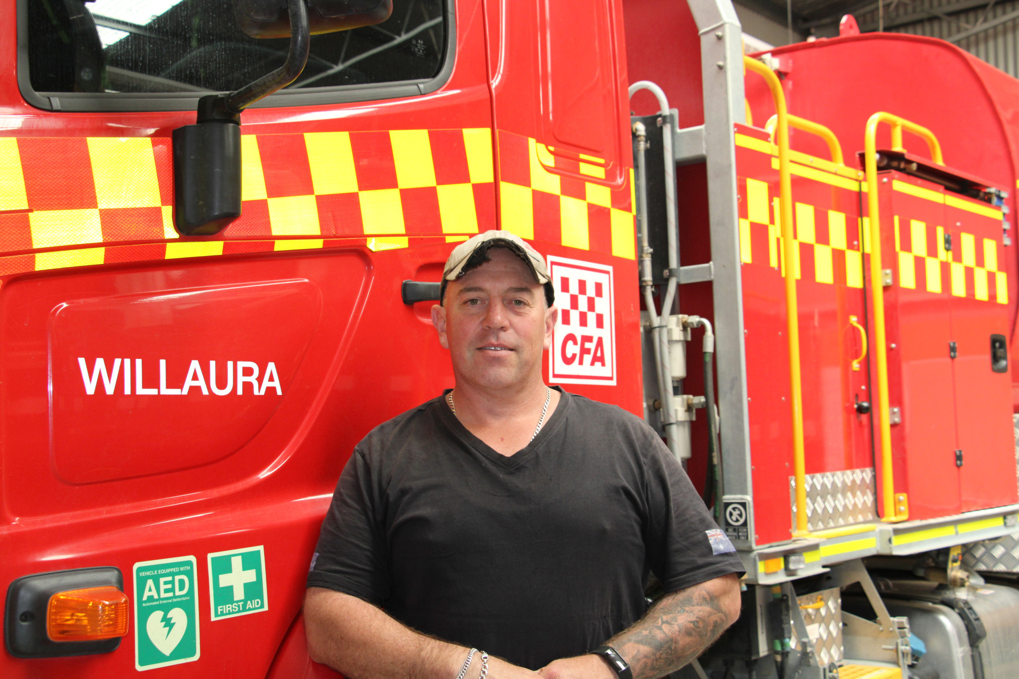 Joel Michell has taken on the role of Captain with Willaura CFA.
