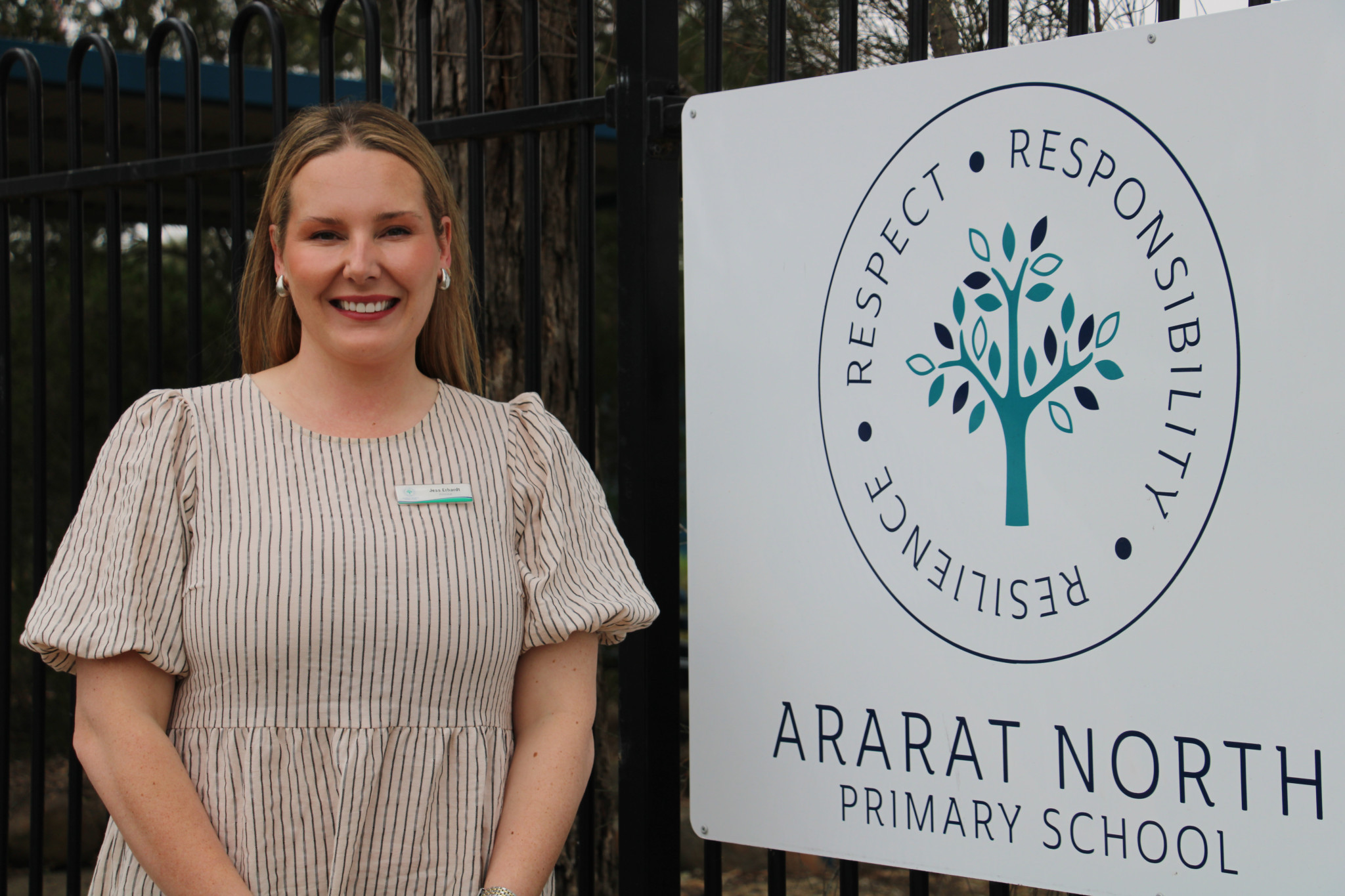 Principal Jessica Erhardt is set to welcome 15 prep students this year to Ararat North Primary School.