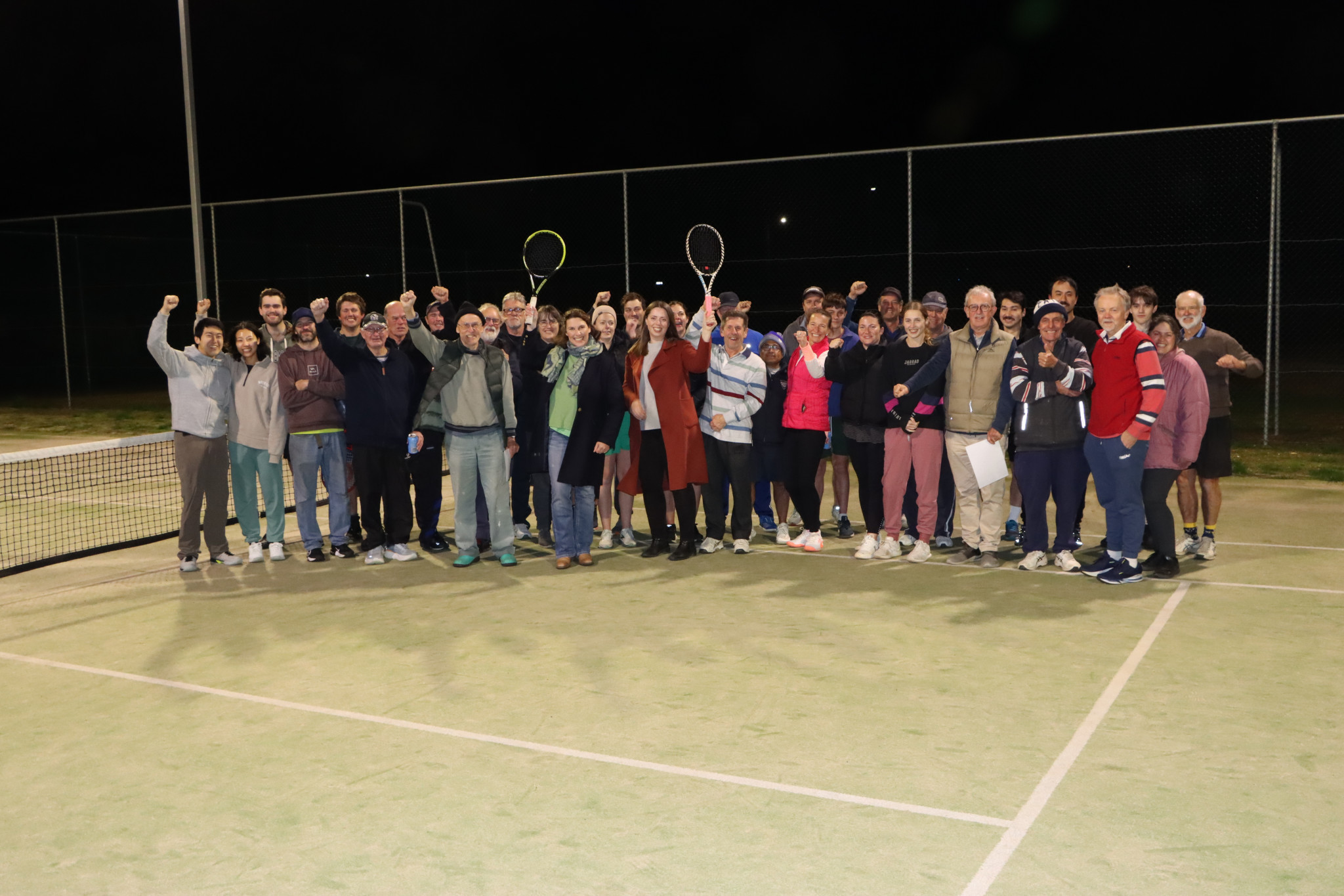 Member for Ripon Martha Haylett and Mayor Jo Armstrong joined club members on Wednesday night to deliver the good news.