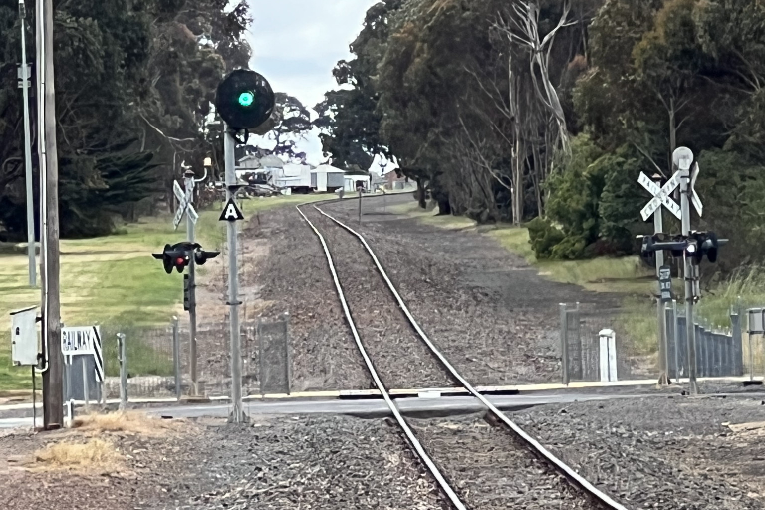 The Maroona-Portland line is about to undergo a substantial upgrade with funding from the Albanese Government. Photo by Craig Wilson.