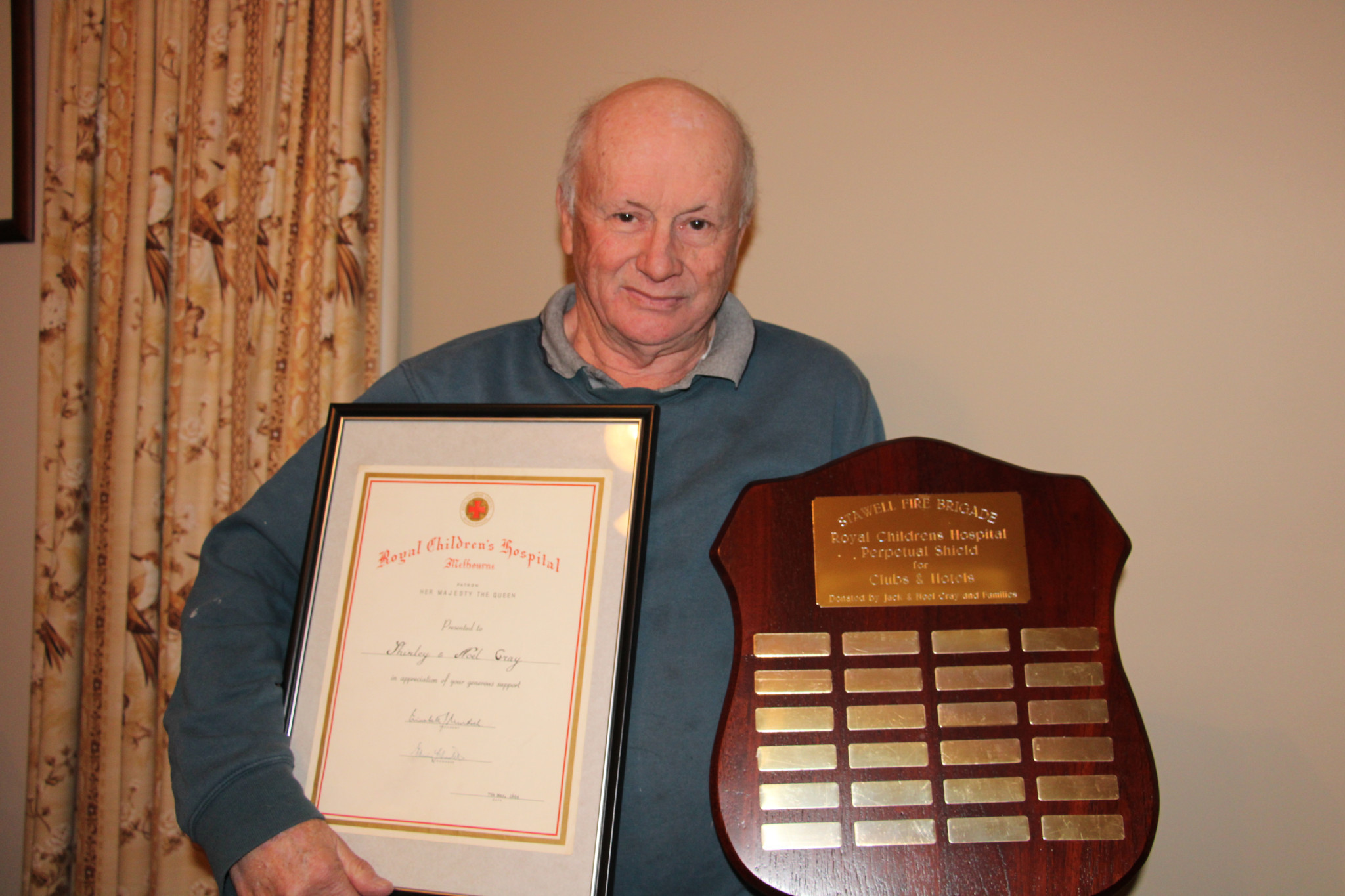 Noel Cray and his family have dedicated the last 60 years to raising funds for the Royal Children’s Hospital.