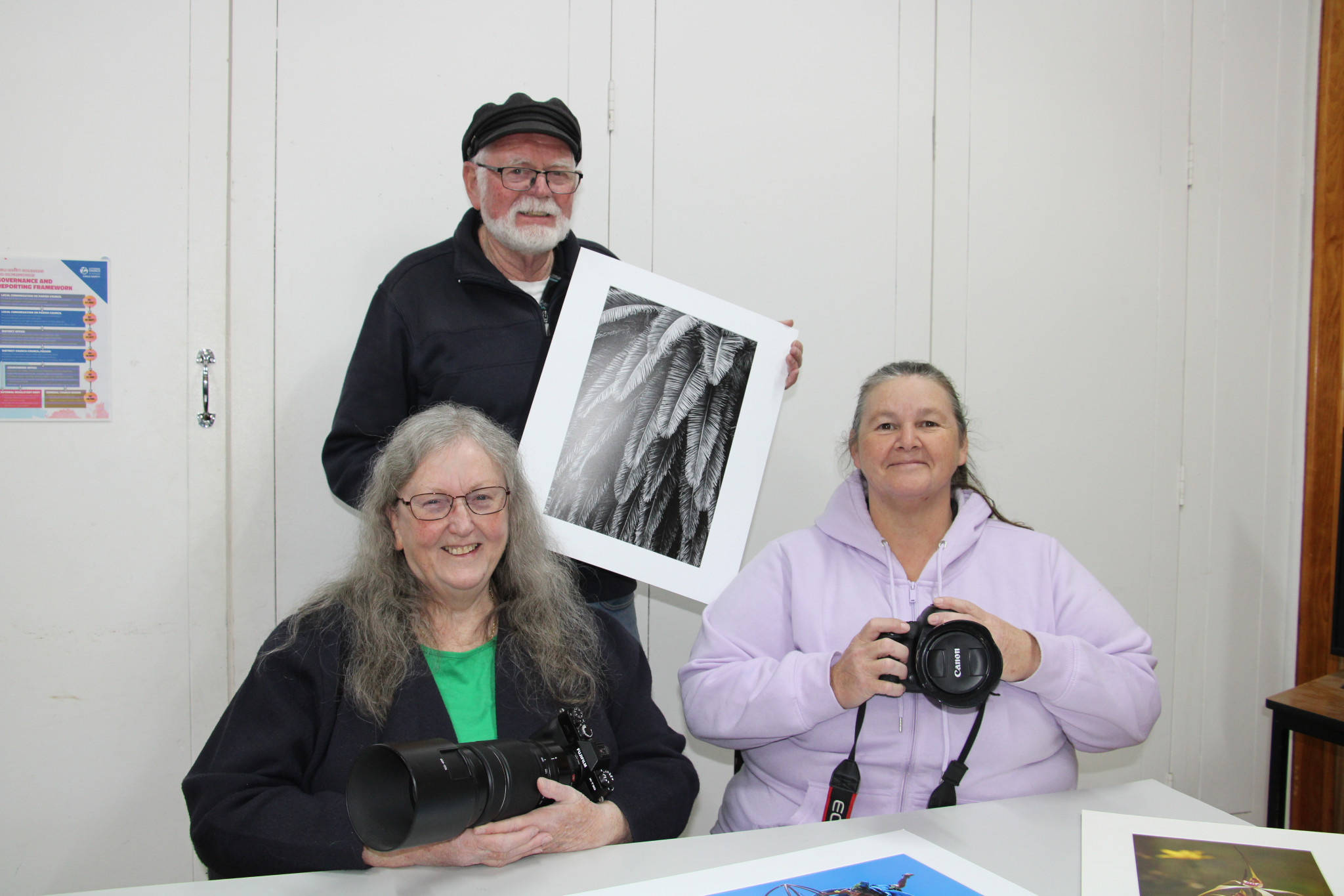 Stawell Camera Club’s Lyn Mackenzie, John Tiddy and Trudy Russell will have some of their own work on display as part of the annual exhibition.
