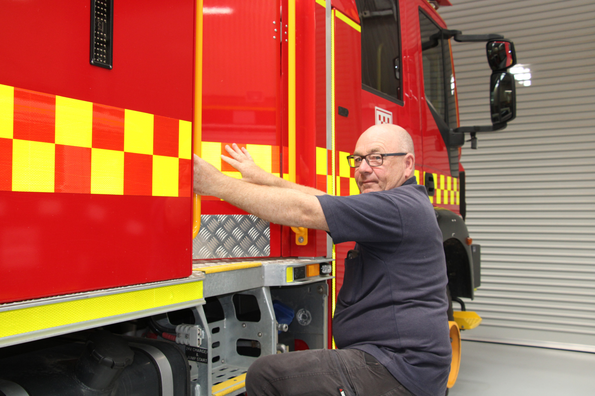 Avoca CFA Captain Aaron McHoul is fired up by the government’s Fire Service Levy.