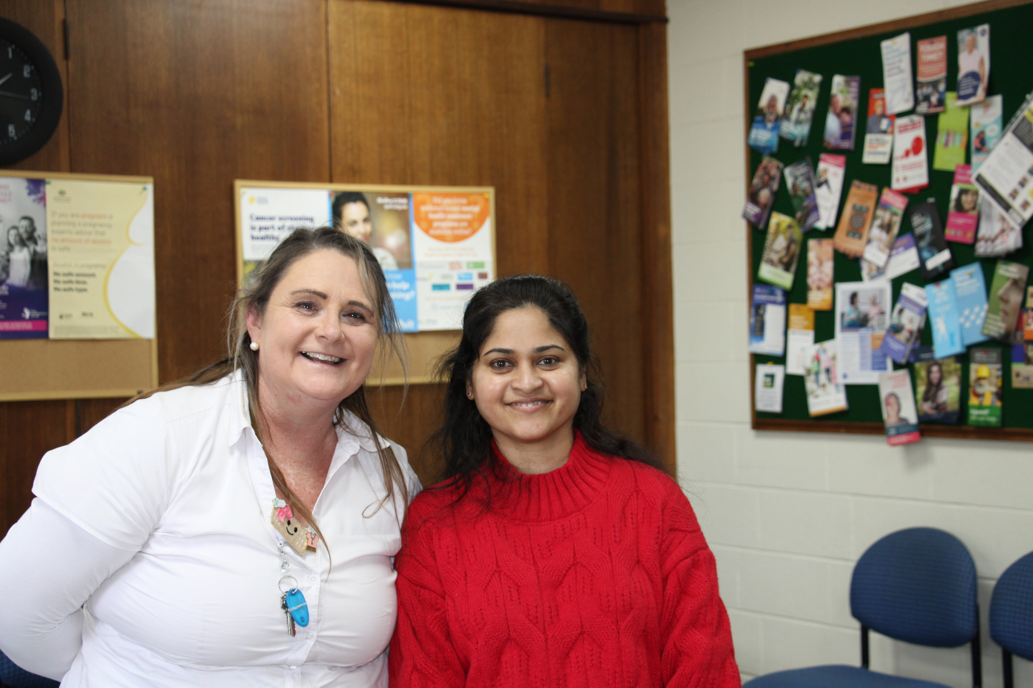 Practice Nurse Kelly Rowland is happy to see new doctors like Dr Dayani Halwatura come to Avoca.