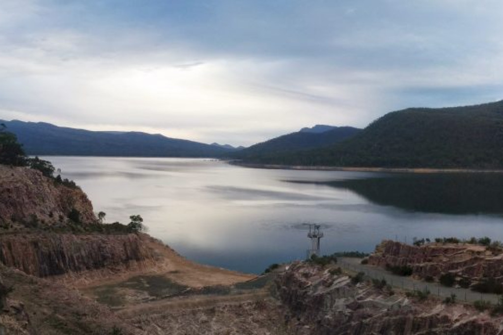 Lake Bellfield is in good shape despite the dry conditions with water levels sitting at 65%.