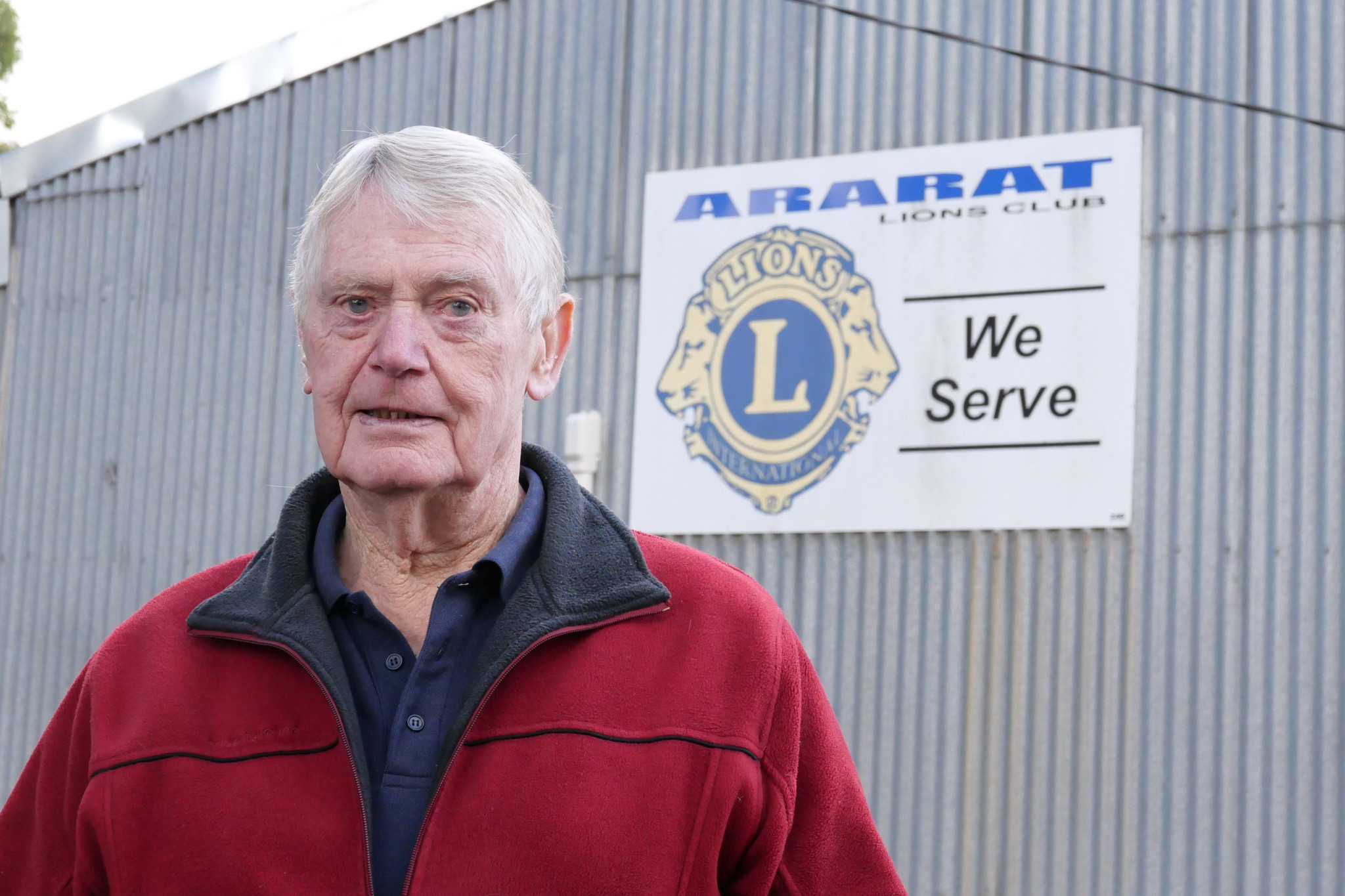 Lions Club of Ararat president Peter McNeill expressed his disappointment following a break-in last week.