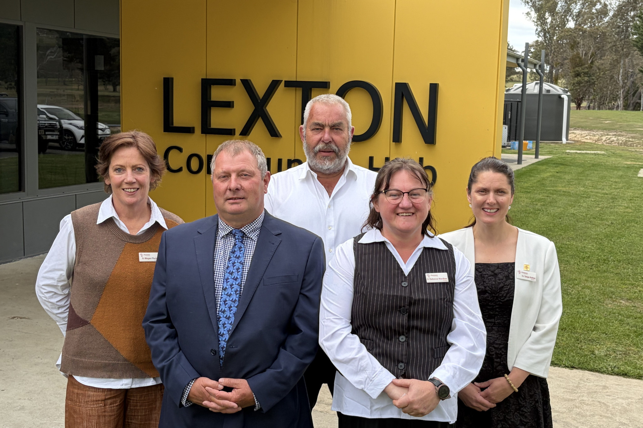 A new leadership team of Cr Damian Ferrari and Cr Rebecca Wardlay will lead Pyrenees Shire Council for the next 12 months.