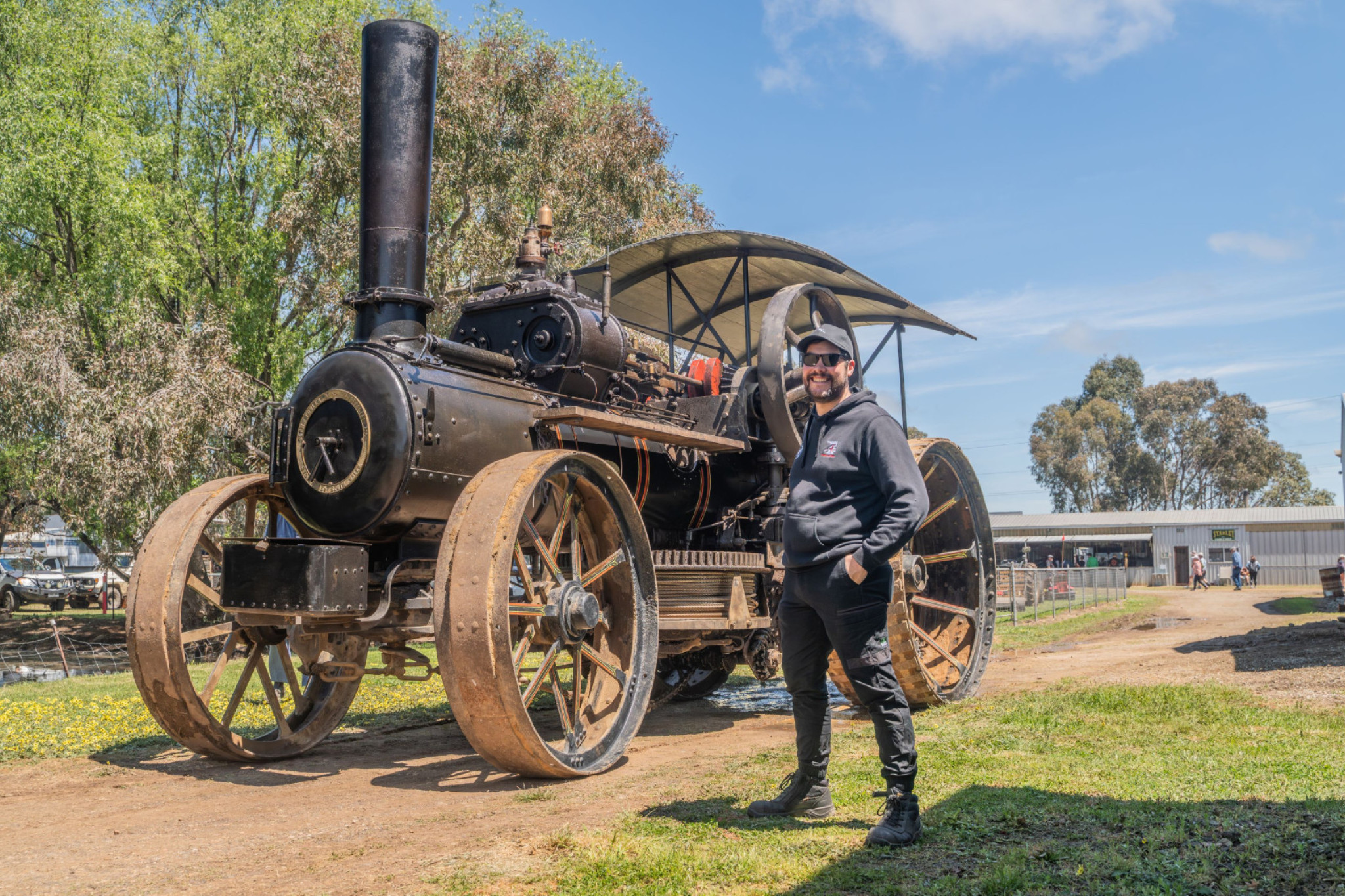 Renowned online railway content creator Will James had a great day out at the Lake Goldsmith Steam Rally.