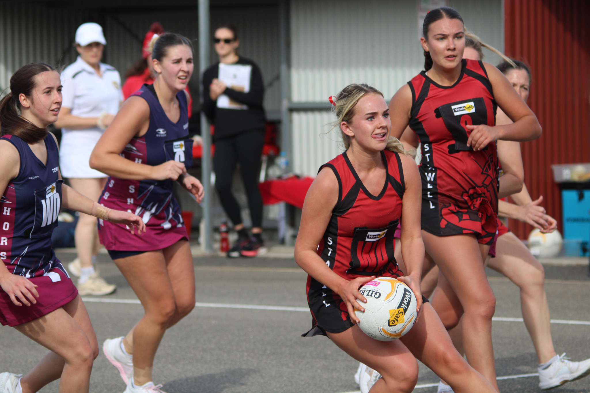 Ruby Peters has been playing well in the midcourt for the Warriors in 2025. PHOTO: CHRIS GRAETZ