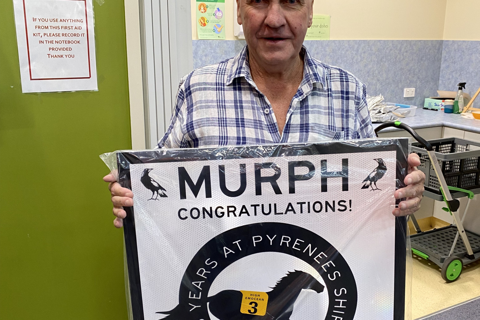 Shayne Murphy (Murph) was recently farewelled after 38 years of service to local government.