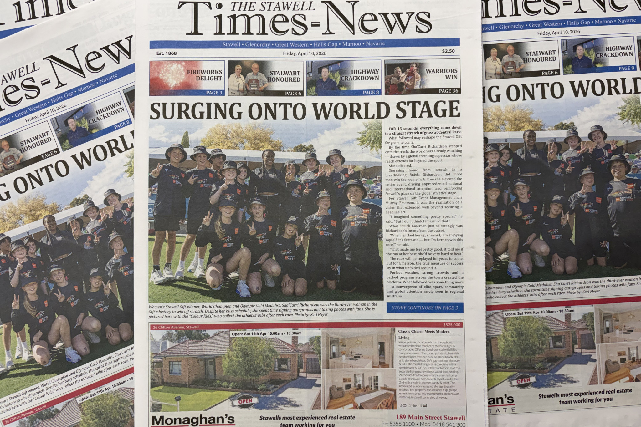 The Stawell Times-News - OUT TODAY - feature photo