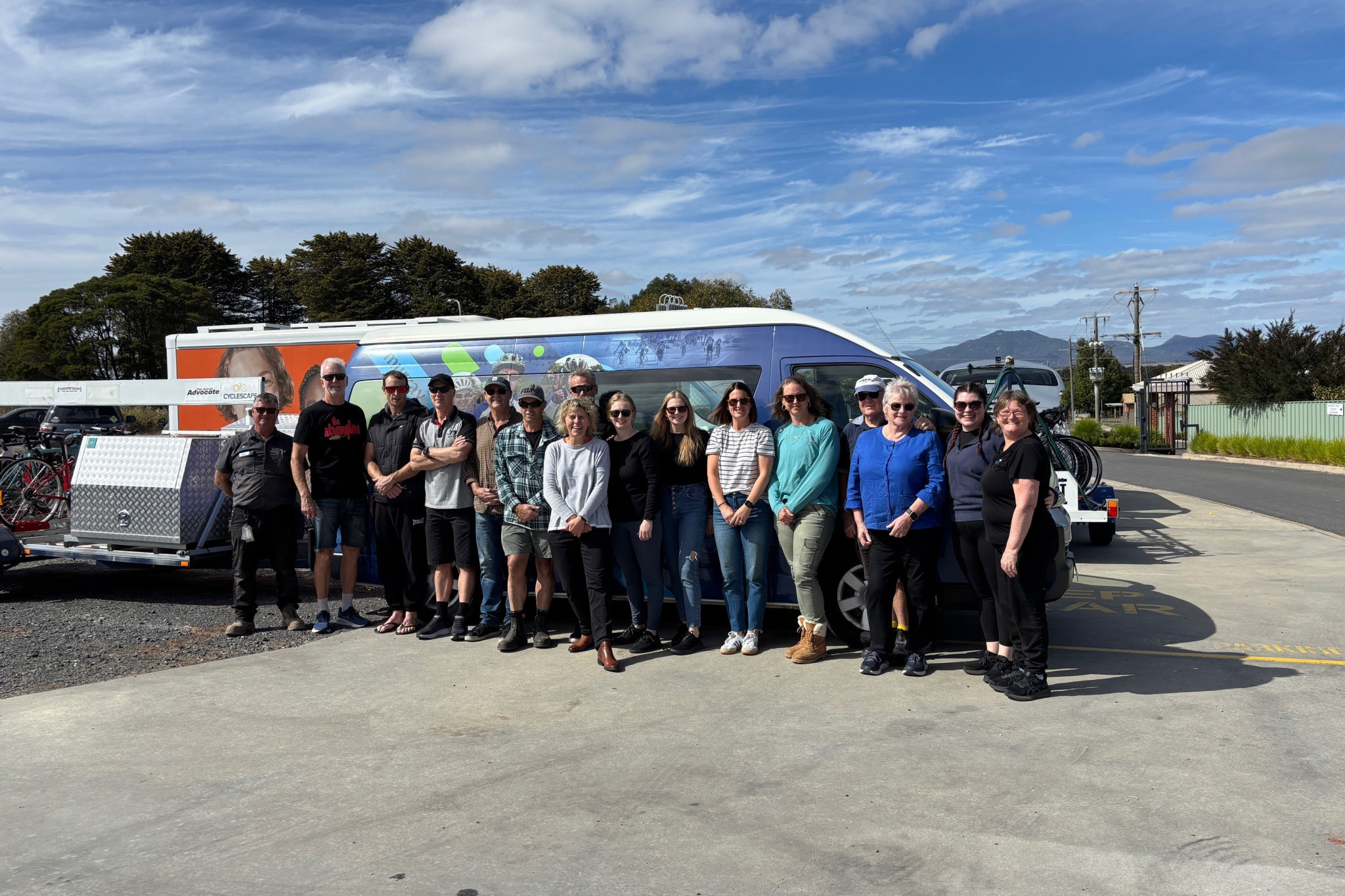 The Cranks and Defibrillators team have raised $16,000 towards the purchase of a portable ultrasound machine for the new Women’s Sexual and Reproductive Health Hub at the EGHS Community Health Centre.