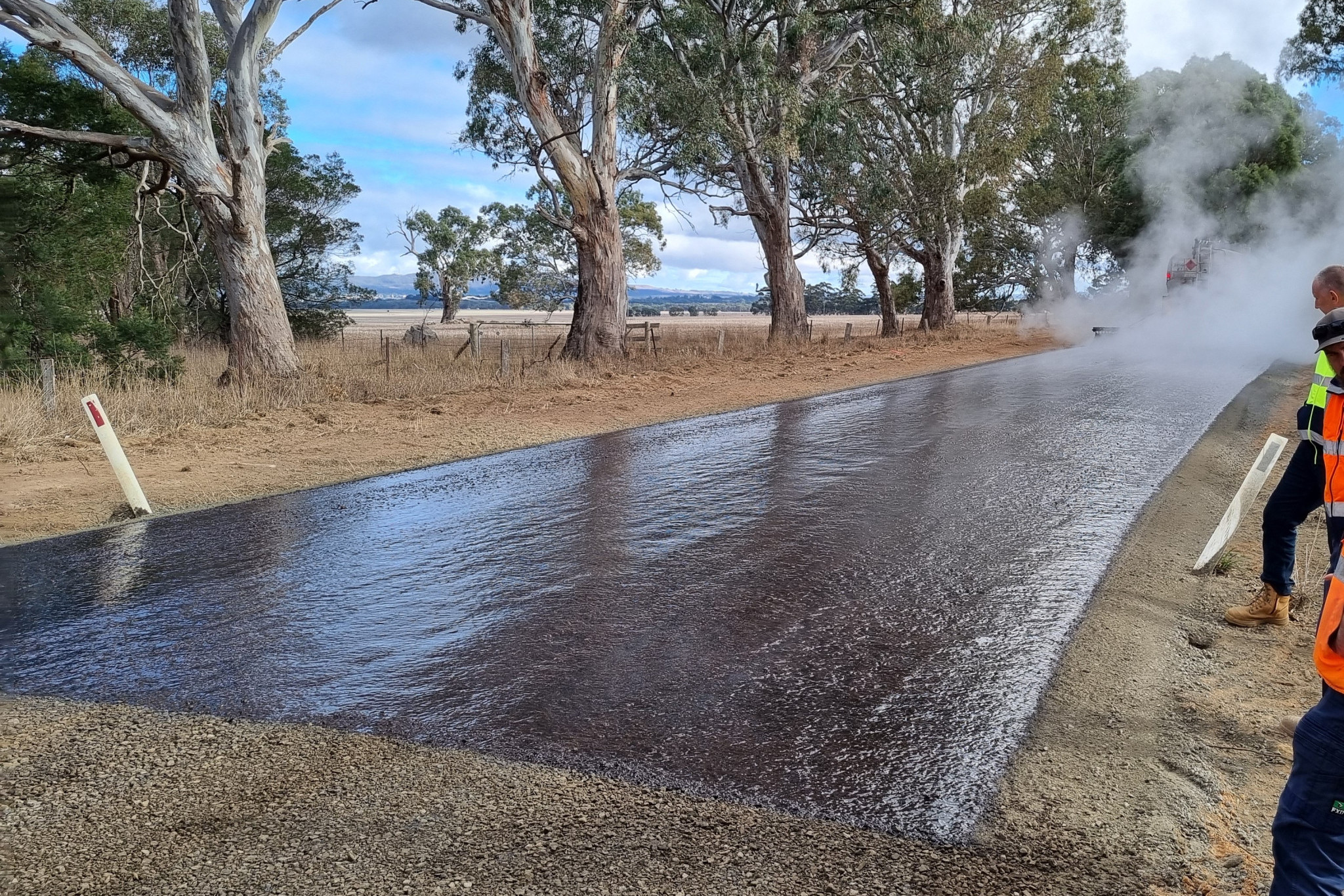 Warrayatkin Road has recently received an upgrade as part of council’s roads program.