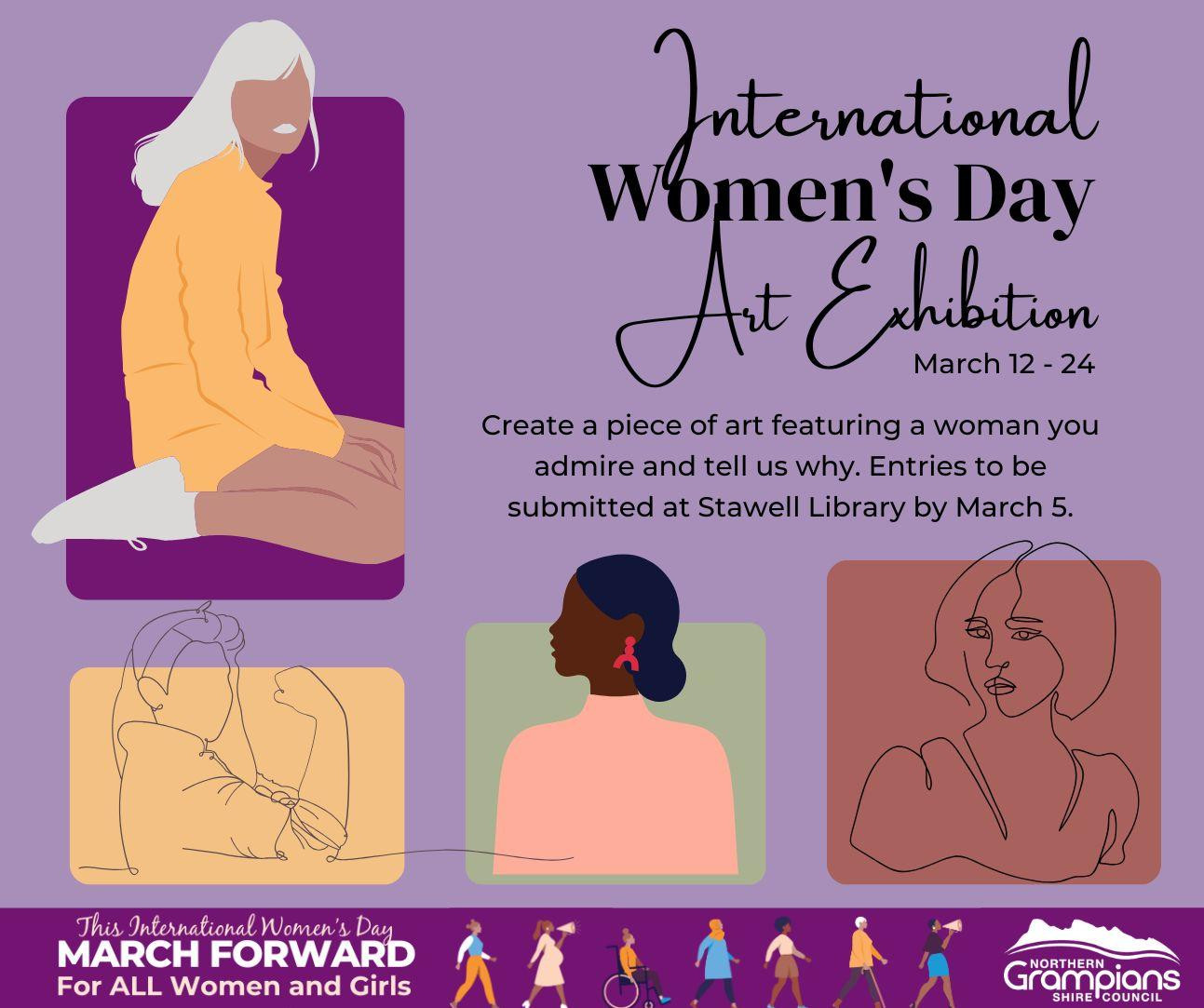 March Forward Art Exhibition. picture supplied