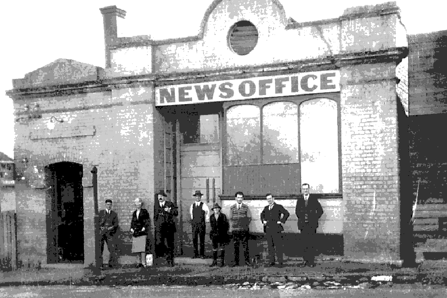 The office of The Stawell Times generations ago. Picture supplied